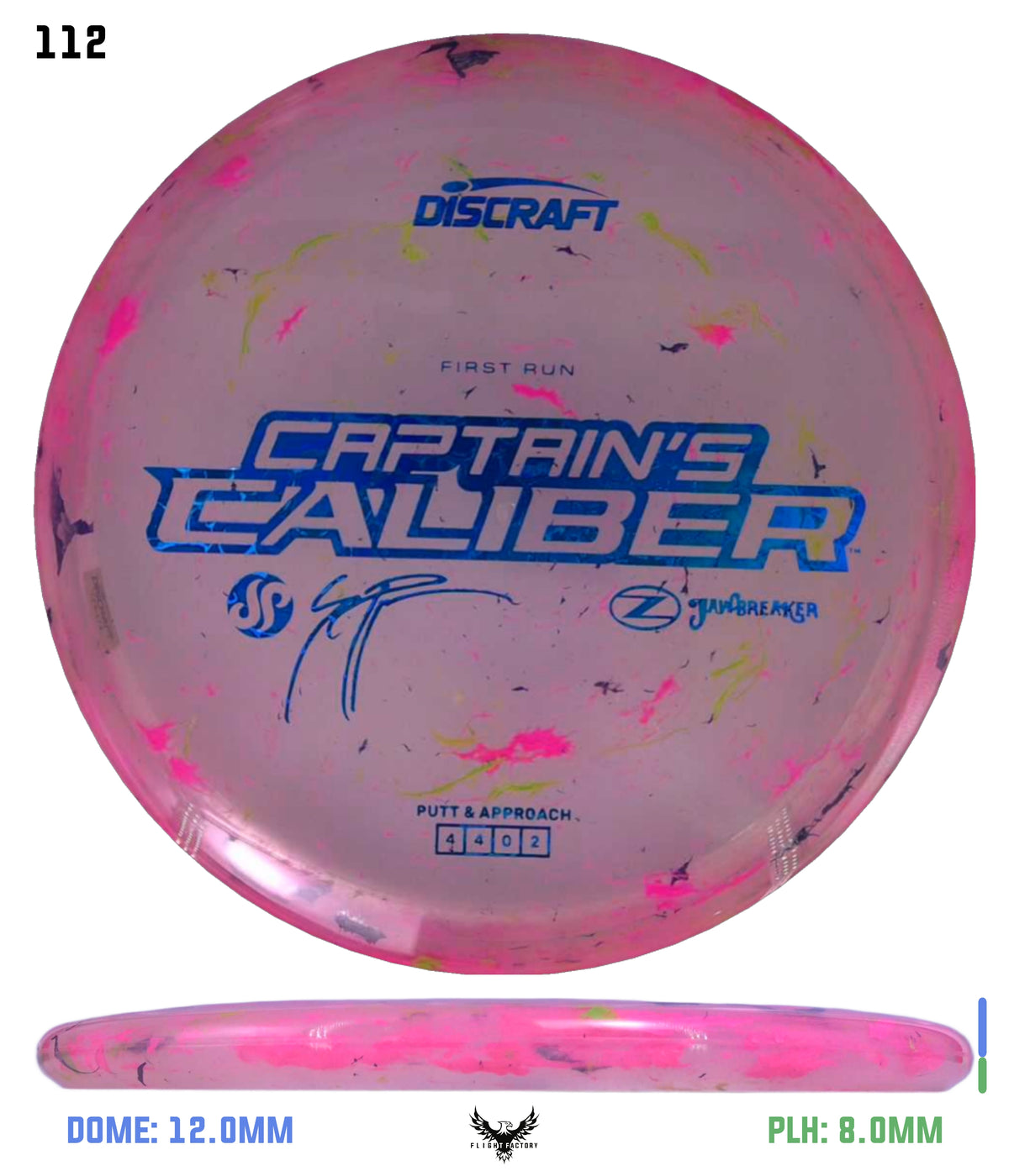 Discraft Seppo Paju First Run Z Jawbreaker Captain’s Caliber