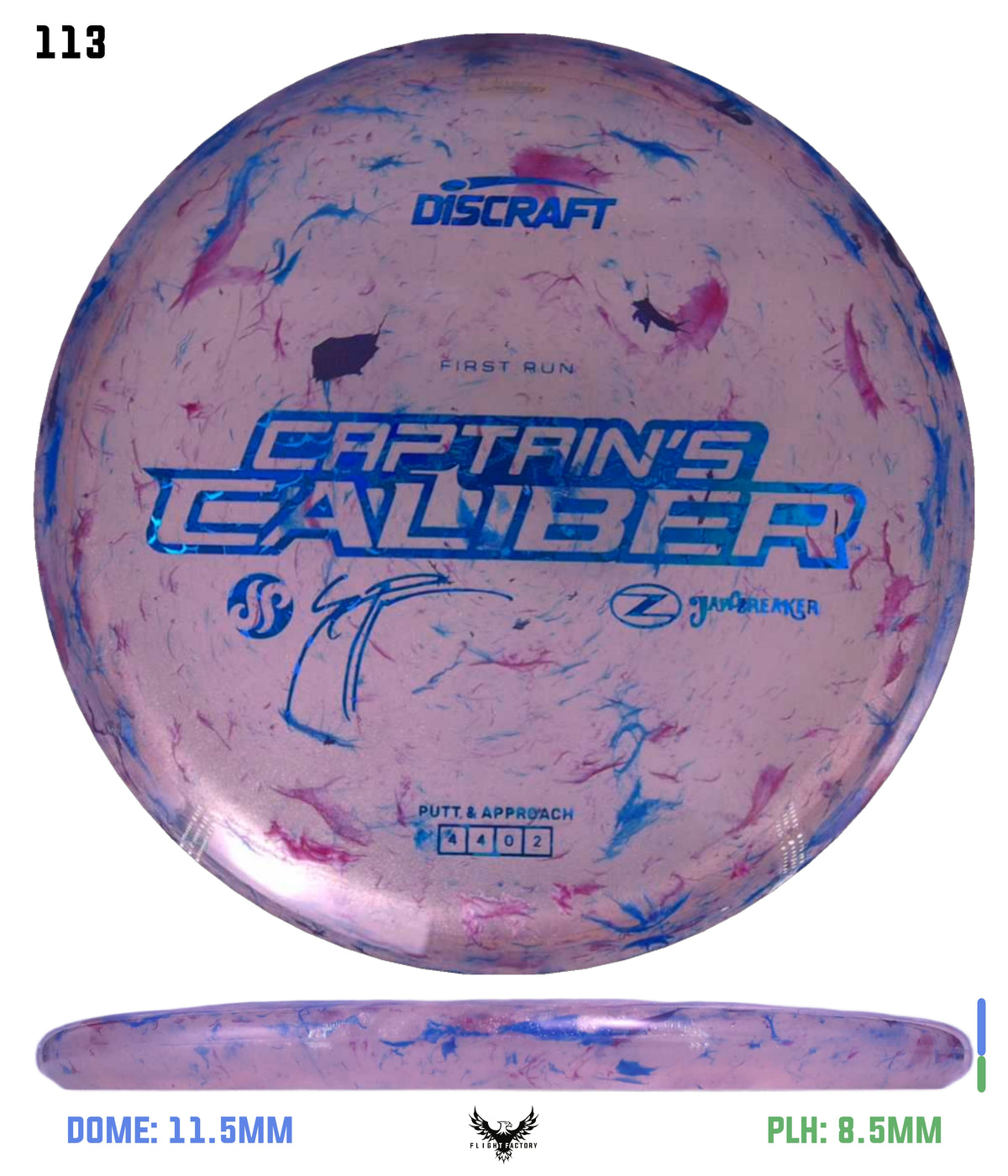 Discraft Seppo Paju First Run Z Jawbreaker Captain’s Caliber