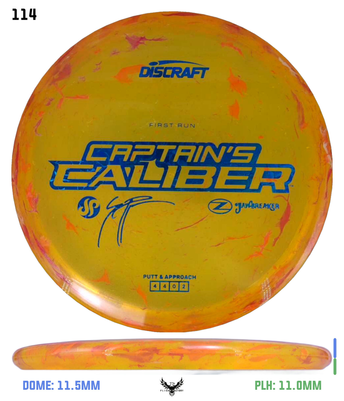 Discraft Seppo Paju First Run Z Jawbreaker Captain’s Caliber