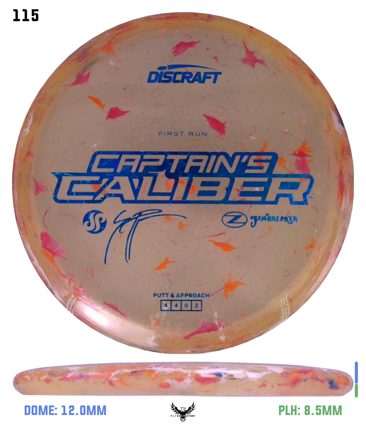 Discraft Seppo Paju First Run Z Jawbreaker Captain’s Caliber