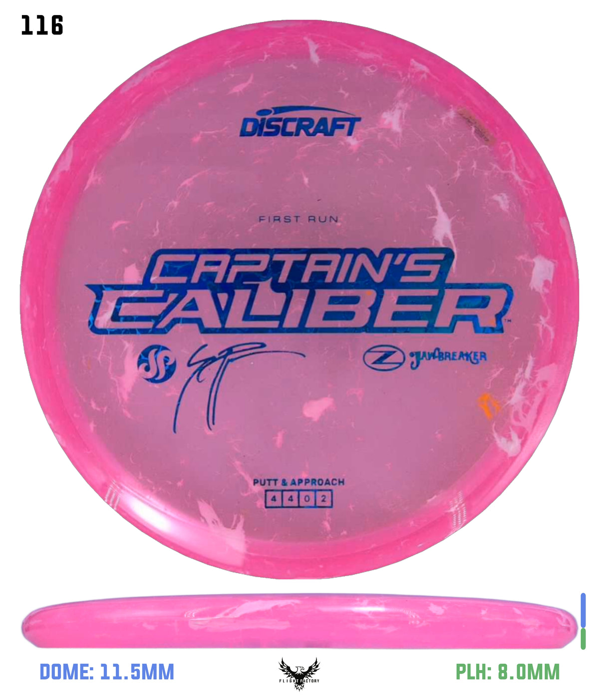 Discraft Seppo Paju First Run Z Jawbreaker Captain’s Caliber