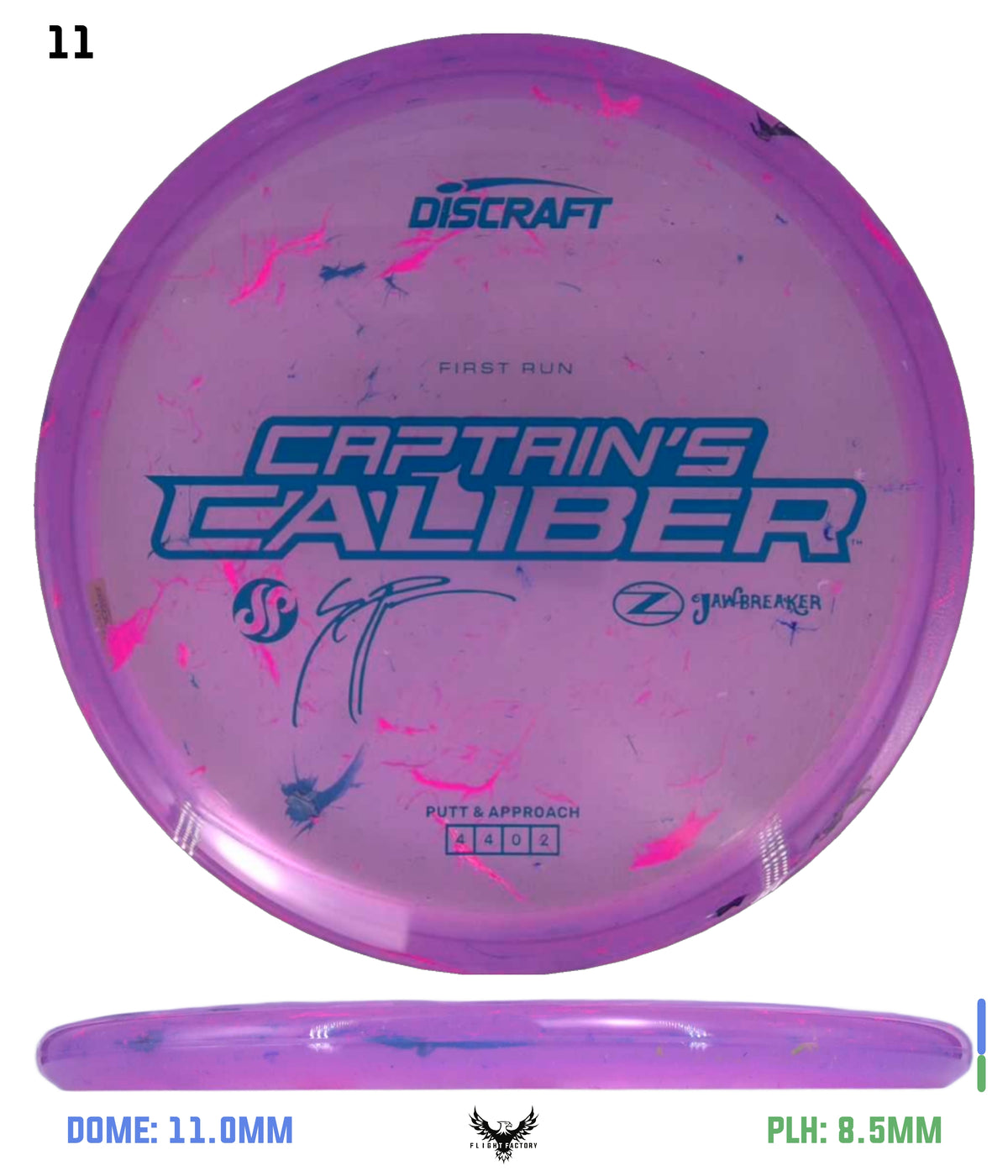 Discraft Seppo Paju First Run Z Jawbreaker Captain’s Caliber
