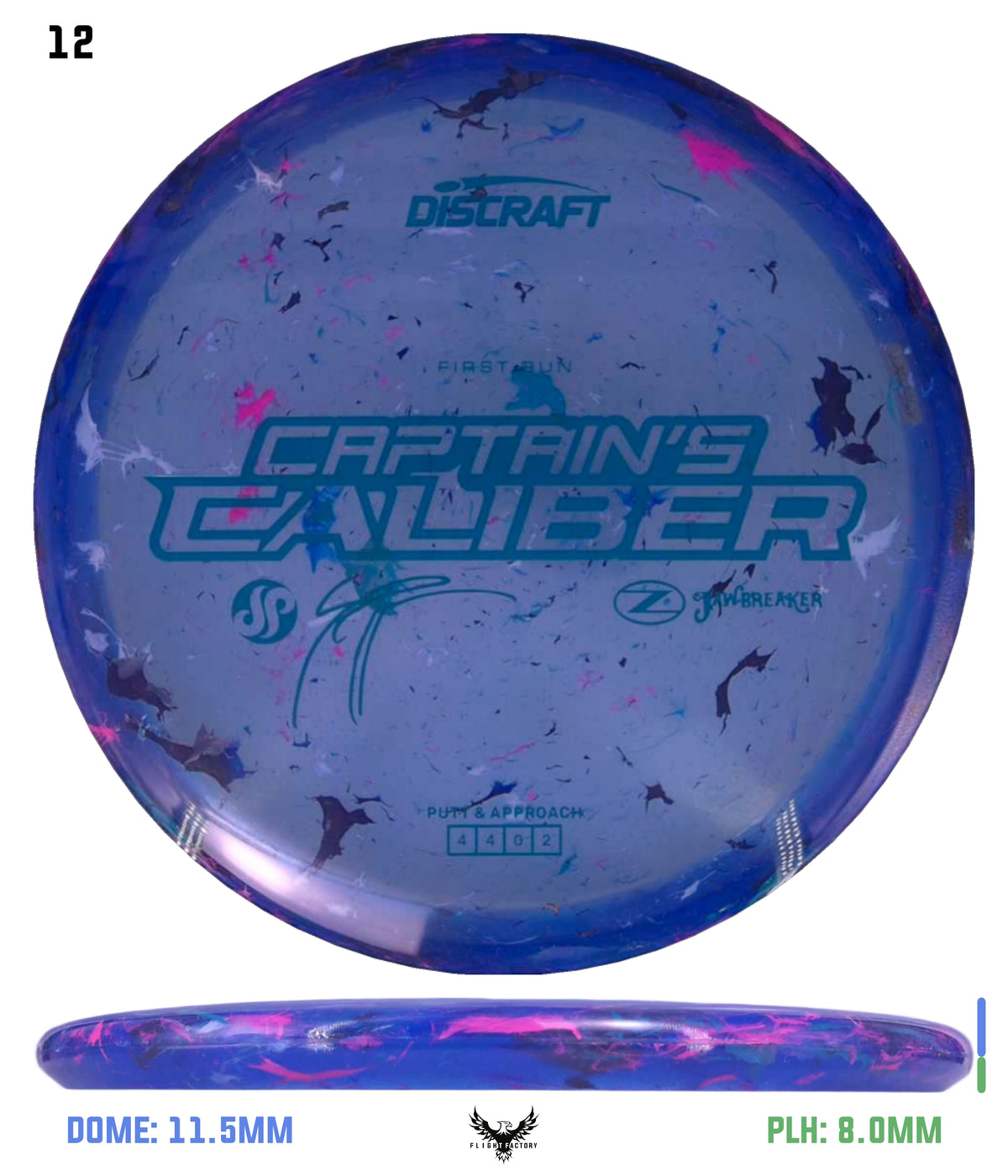 Discraft Seppo Paju First Run Z Jawbreaker Captain’s Caliber