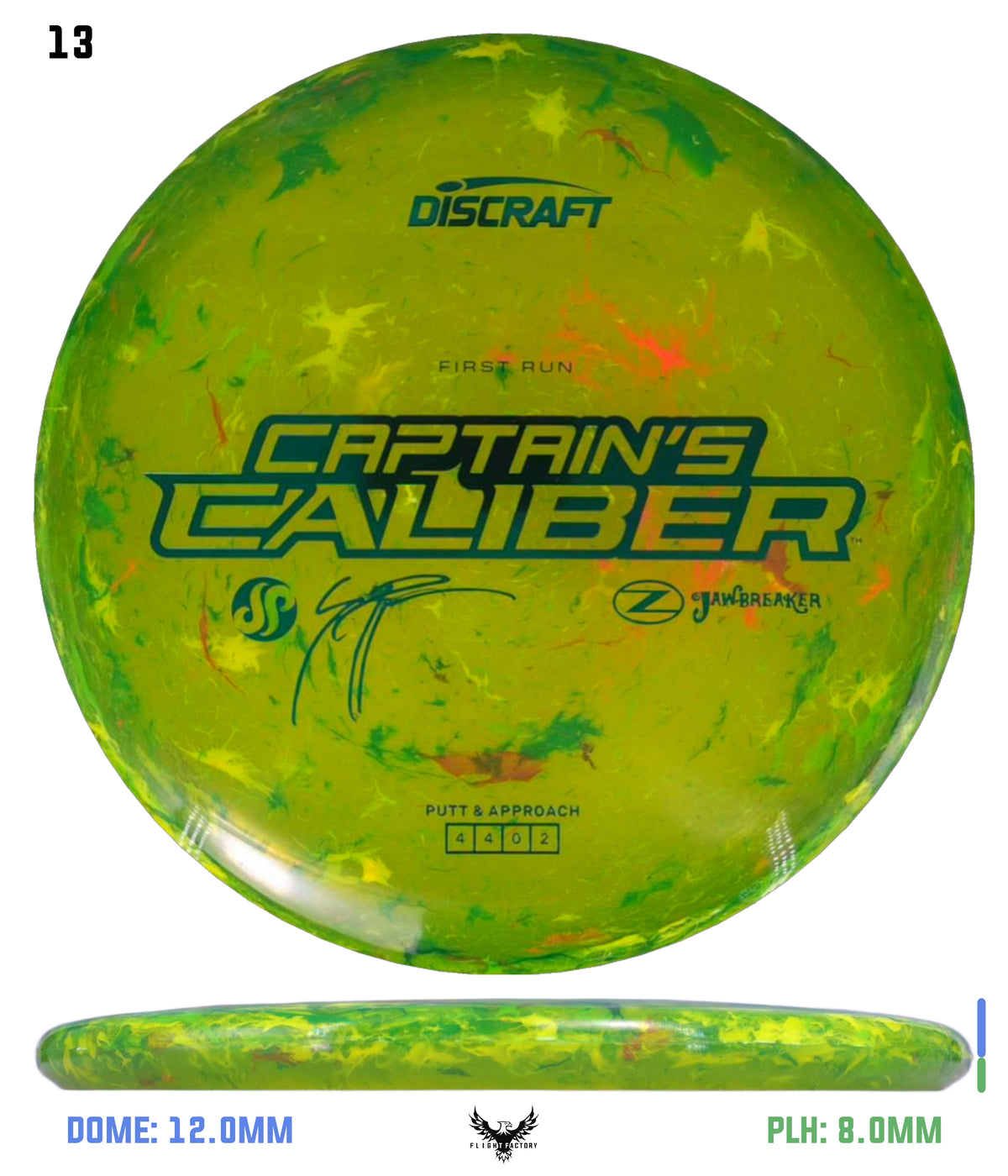 Discraft Seppo Paju First Run Z Jawbreaker Captain’s Caliber