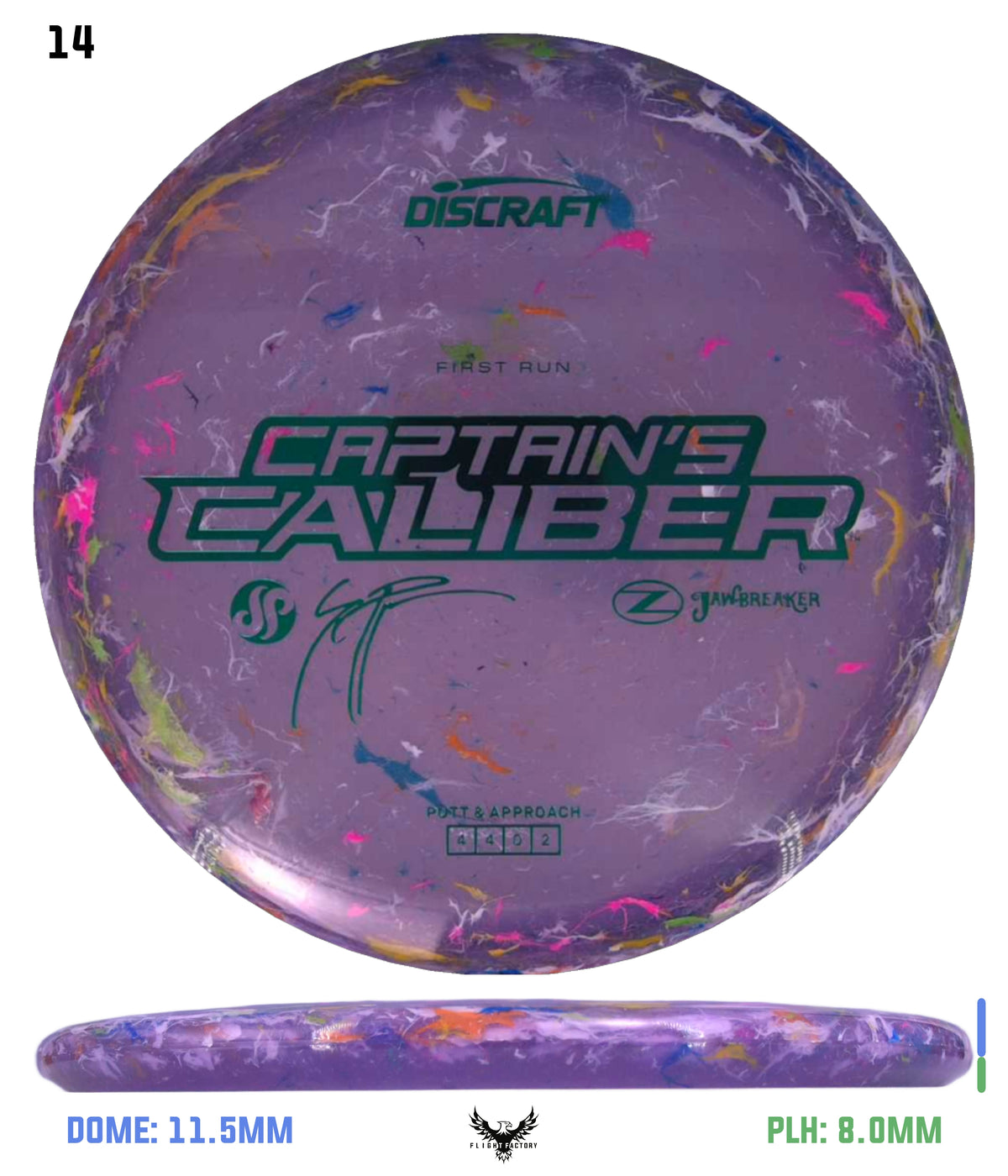 Discraft Seppo Paju First Run Z Jawbreaker Captain’s Caliber