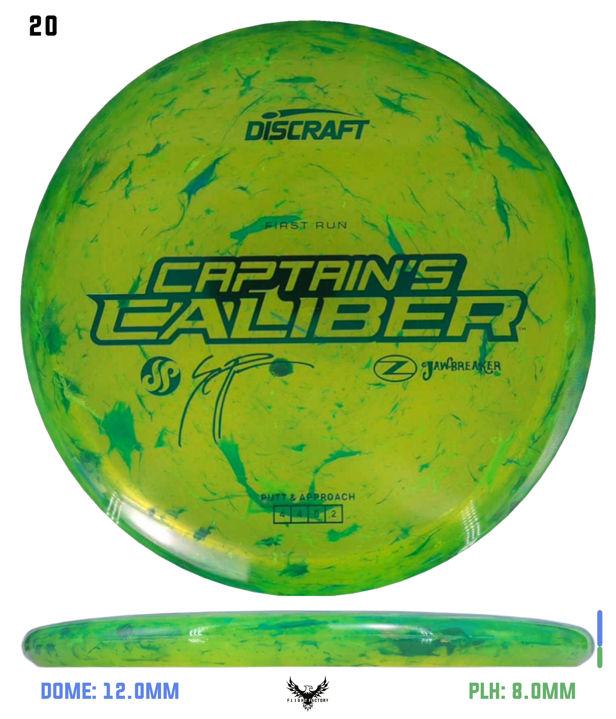 Discraft Seppo Paju First Run Z Jawbreaker Captain’s Caliber
