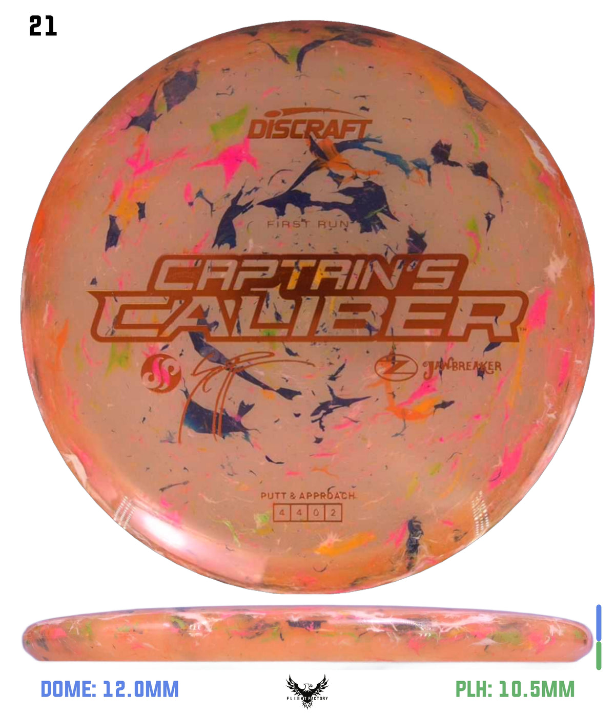 Discraft Seppo Paju First Run Z Jawbreaker Captain’s Caliber