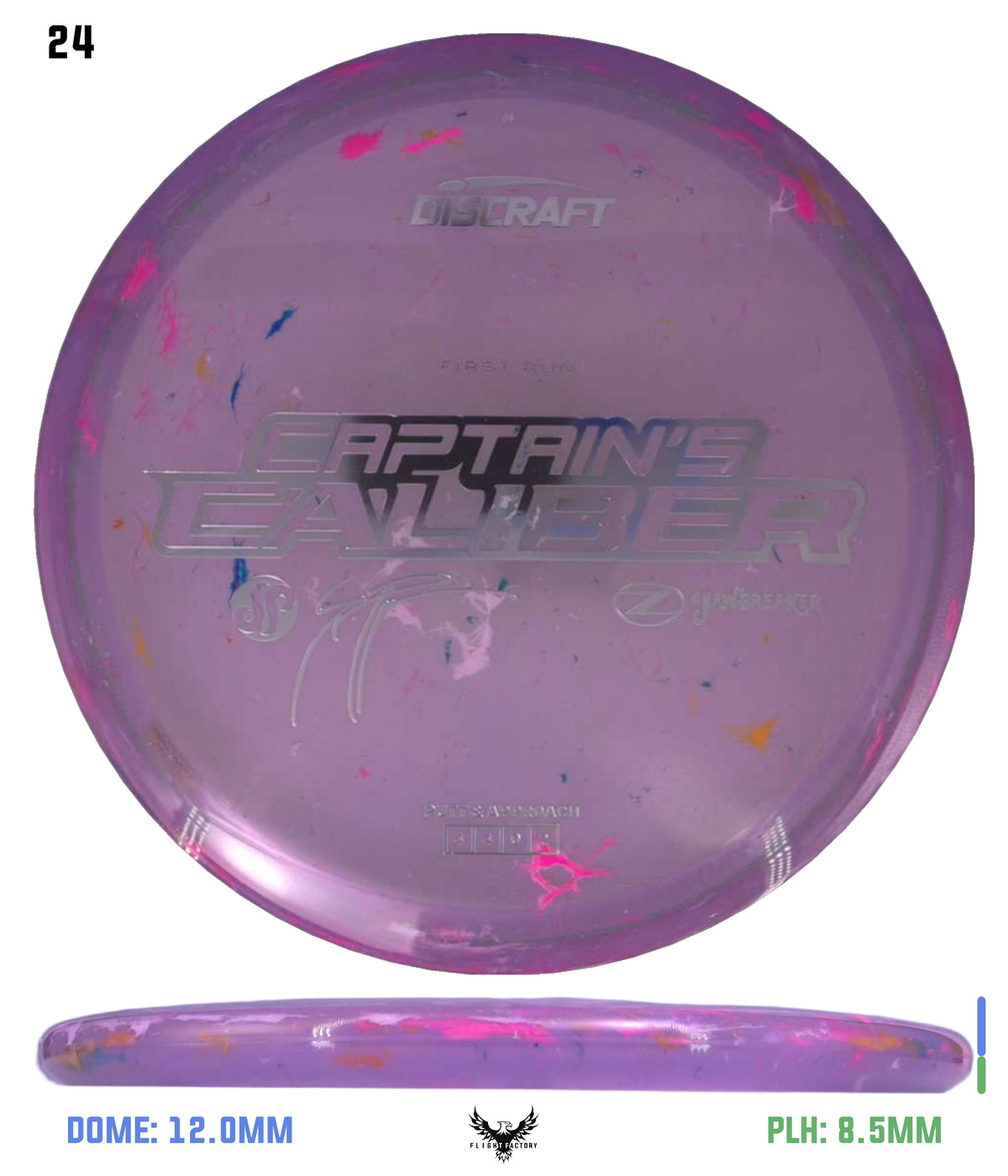 Discraft Seppo Paju First Run Z Jawbreaker Captain’s Caliber