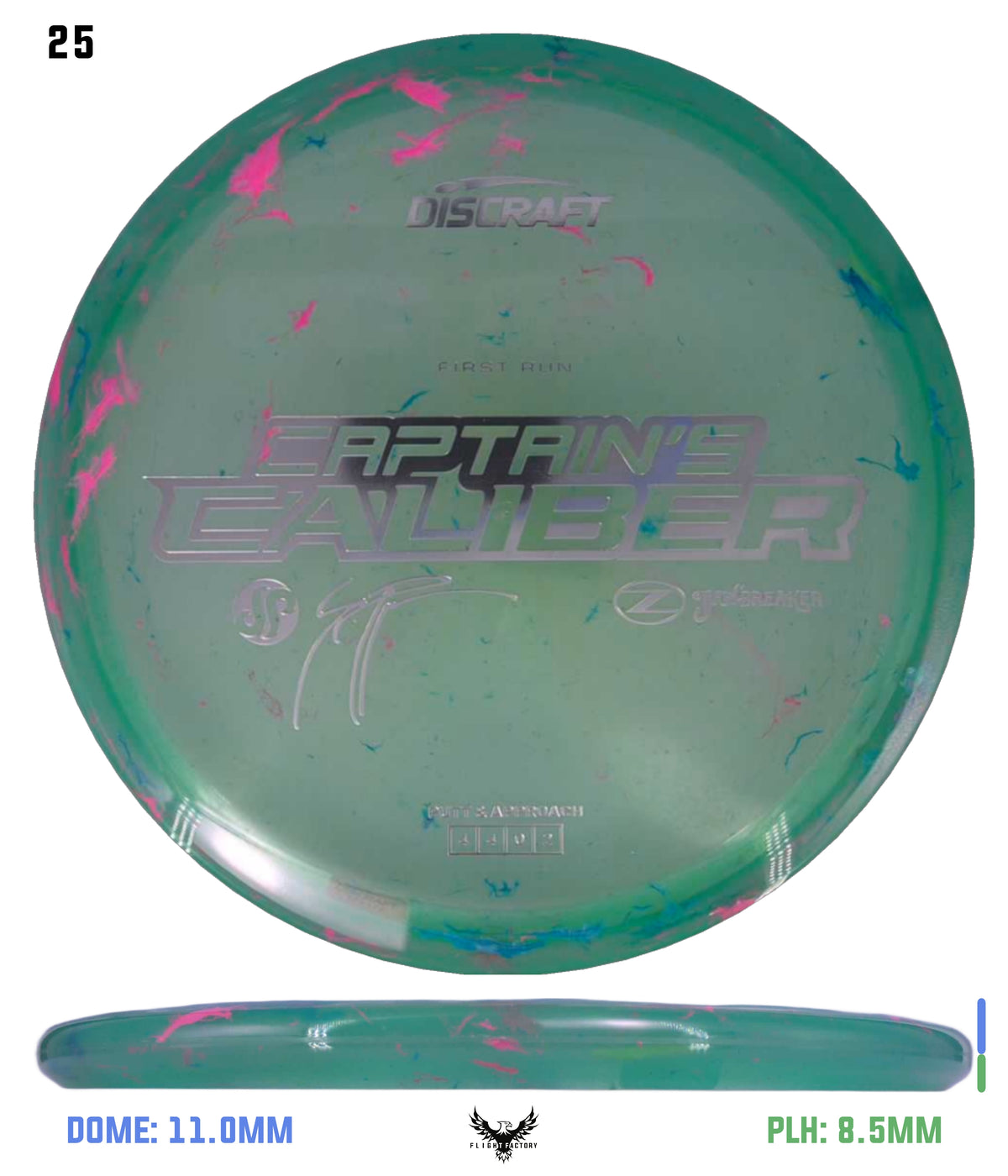 Discraft Seppo Paju First Run Z Jawbreaker Captain’s Caliber