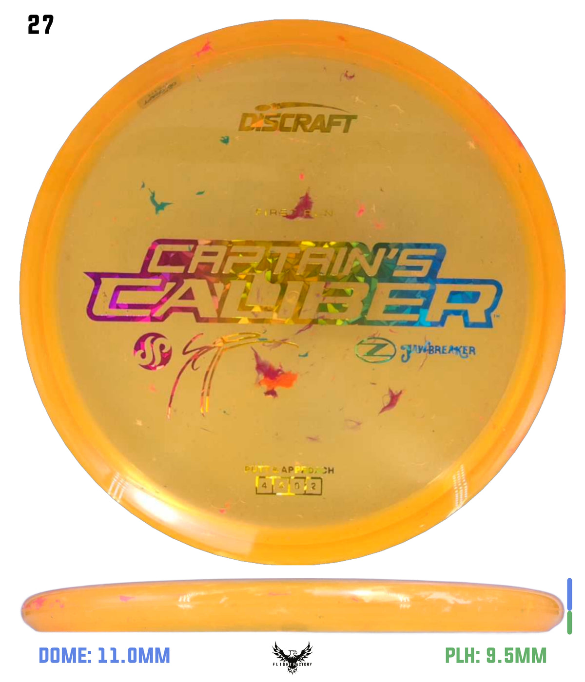 Discraft Seppo Paju First Run Z Jawbreaker Captain’s Caliber