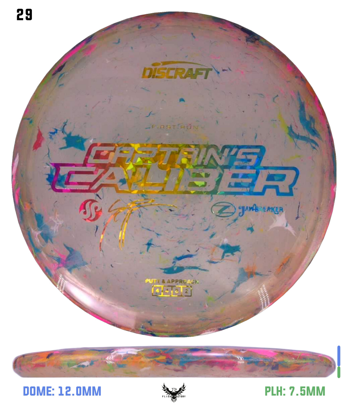 Discraft Seppo Paju First Run Z Jawbreaker Captain’s Caliber