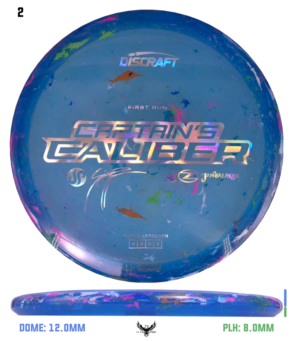 Discraft Seppo Paju First Run Z Jawbreaker Captain’s Caliber