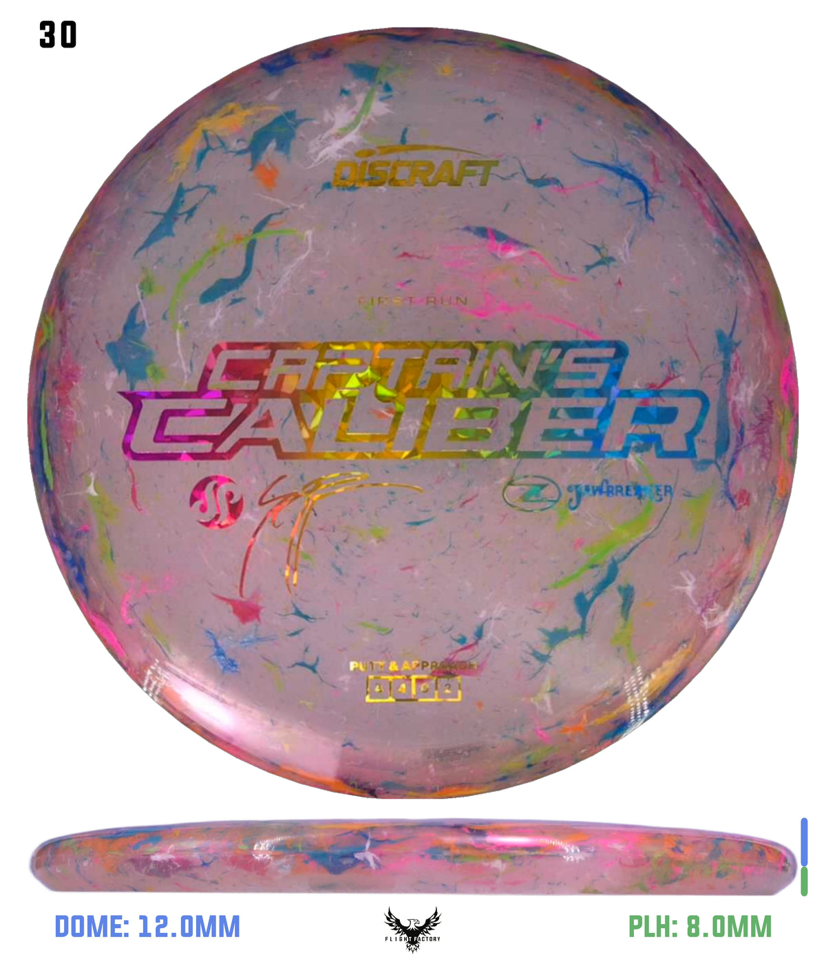 Discraft Seppo Paju First Run Z Jawbreaker Captain’s Caliber