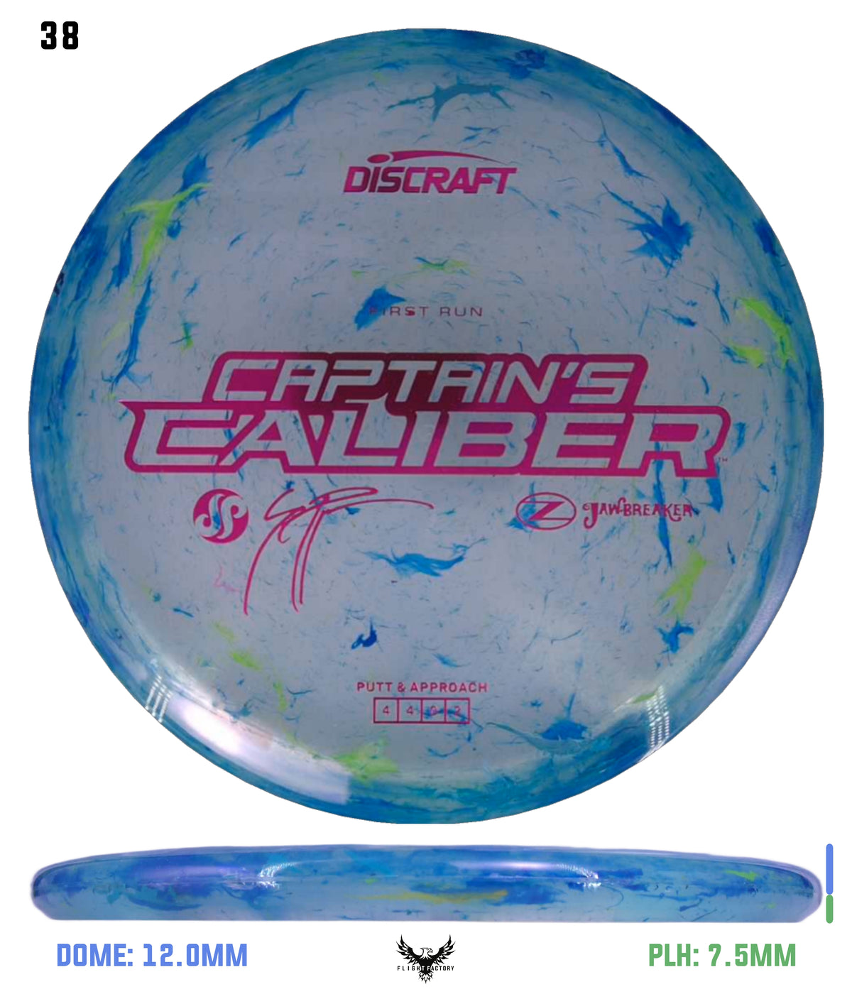 Discraft Seppo Paju First Run Z Jawbreaker Captain’s Caliber