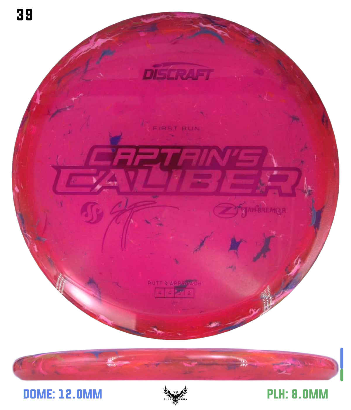 Discraft Seppo Paju First Run Z Jawbreaker Captain’s Caliber
