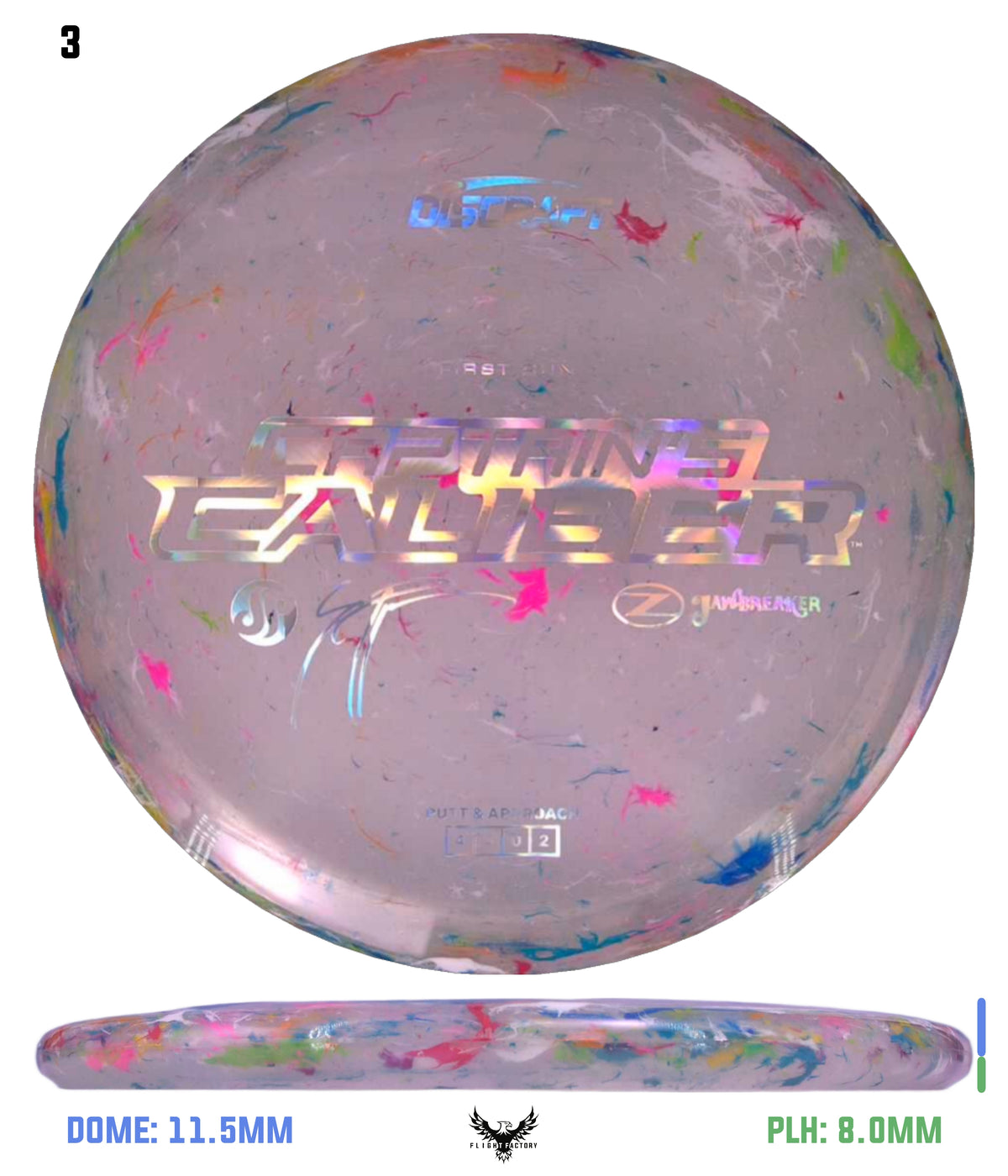 Discraft Seppo Paju First Run Z Jawbreaker Captain’s Caliber