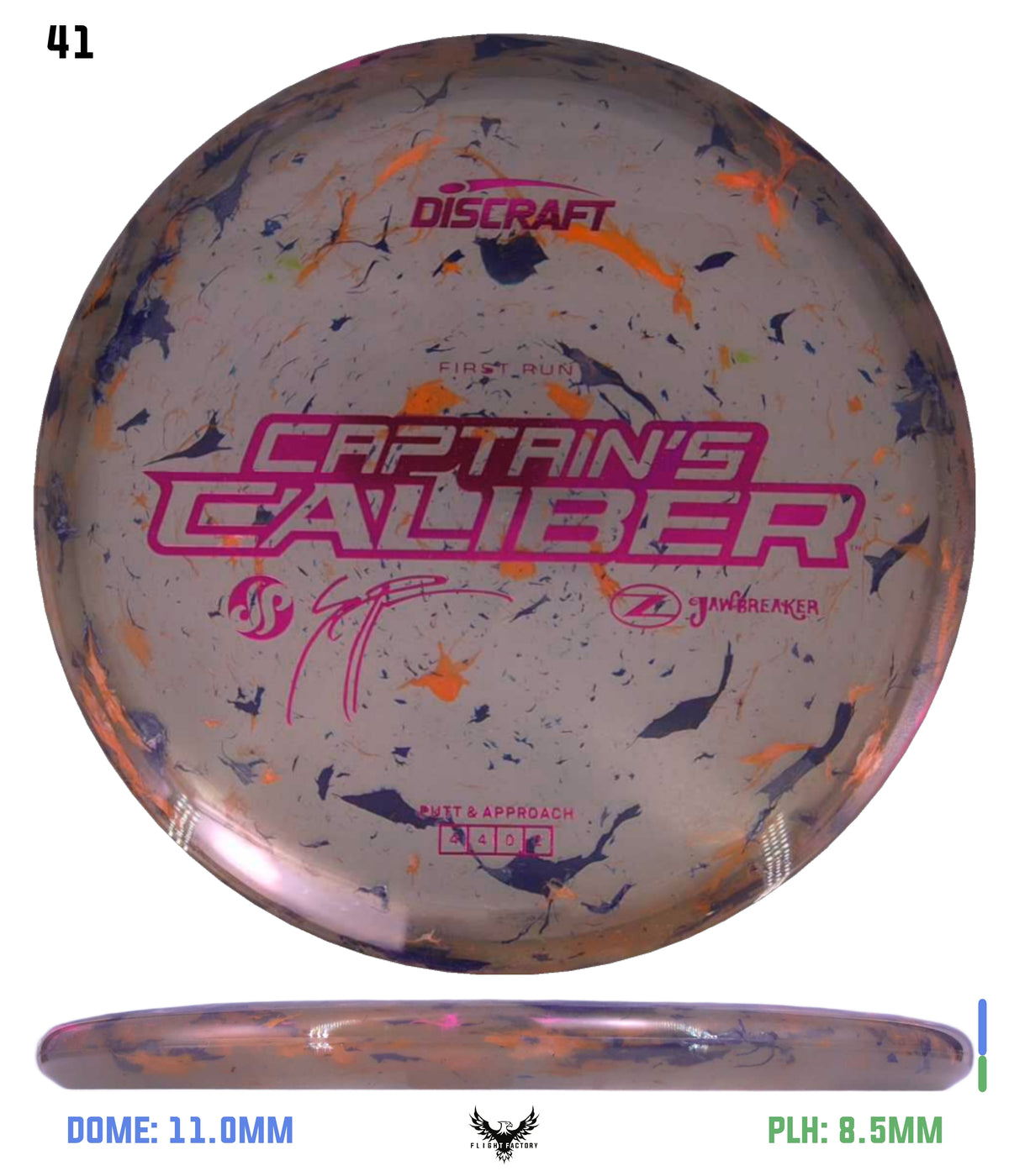 Discraft Seppo Paju First Run Z Jawbreaker Captain’s Caliber