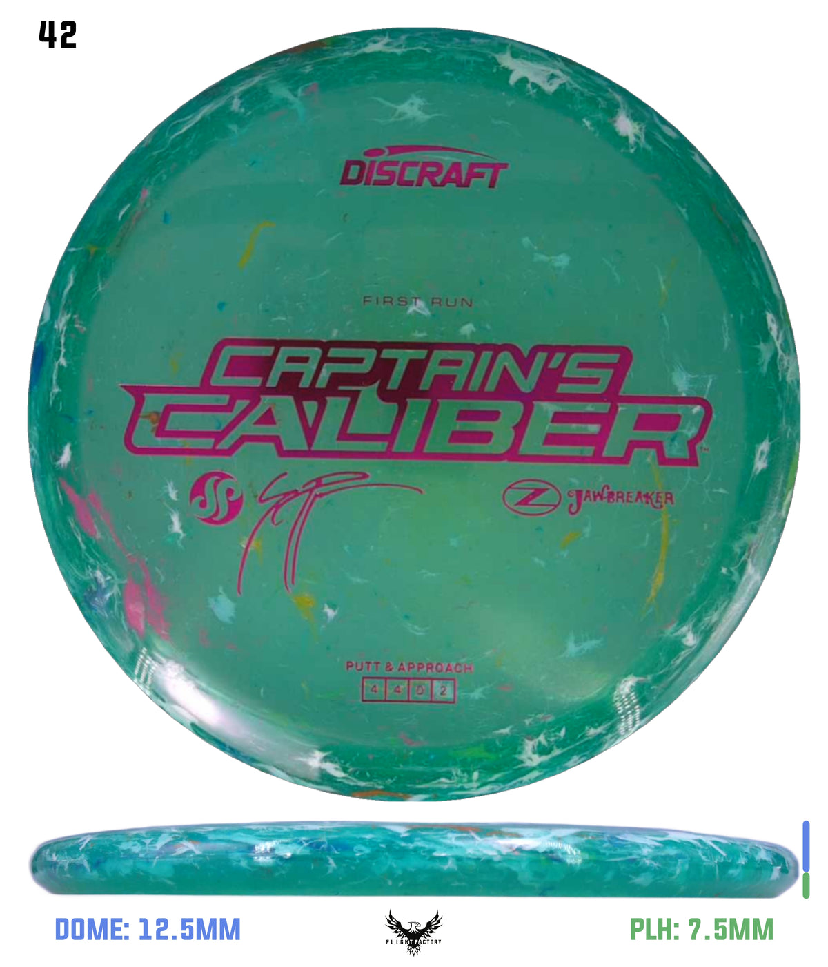 Discraft Seppo Paju First Run Z Jawbreaker Captain’s Caliber