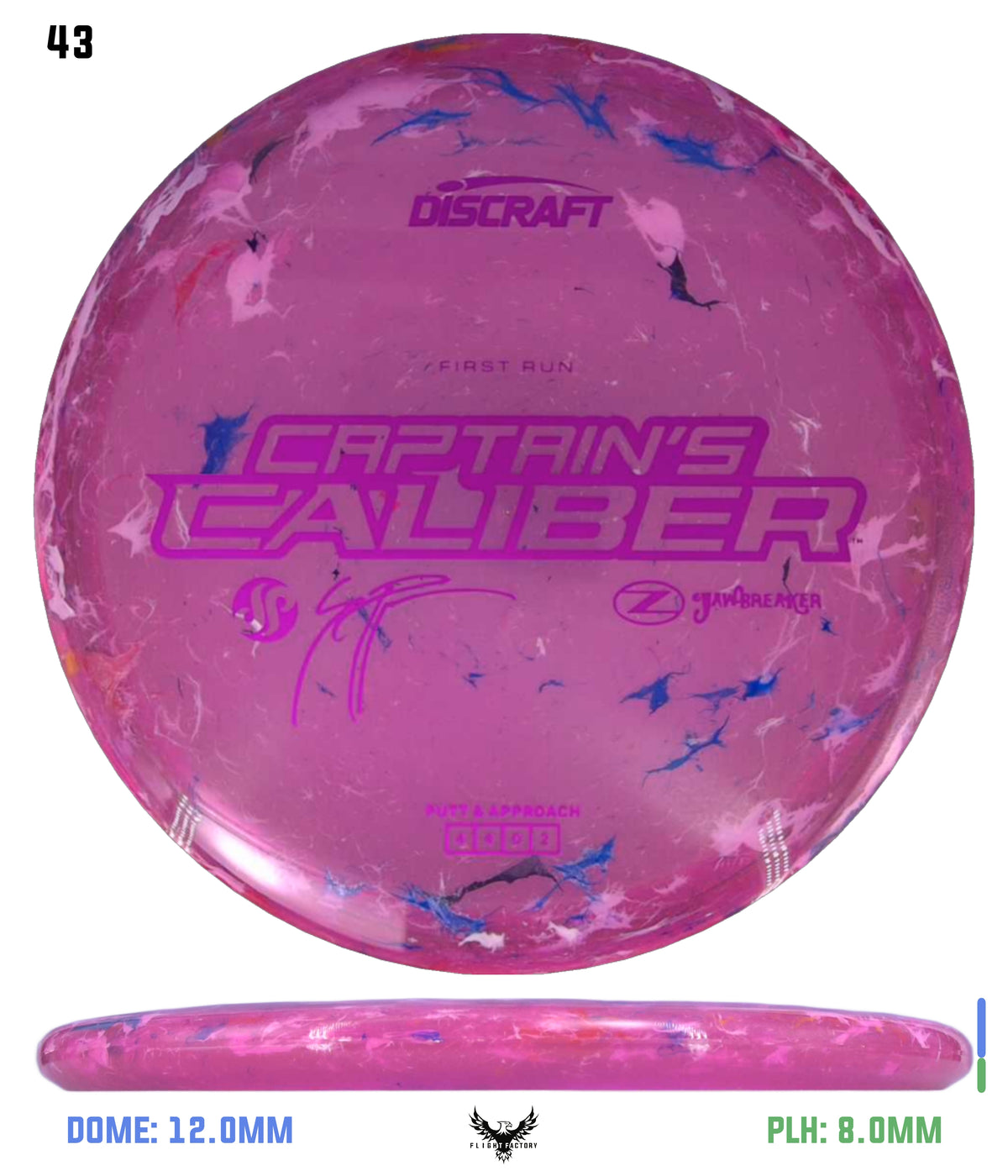 Discraft Seppo Paju First Run Z Jawbreaker Captain’s Caliber