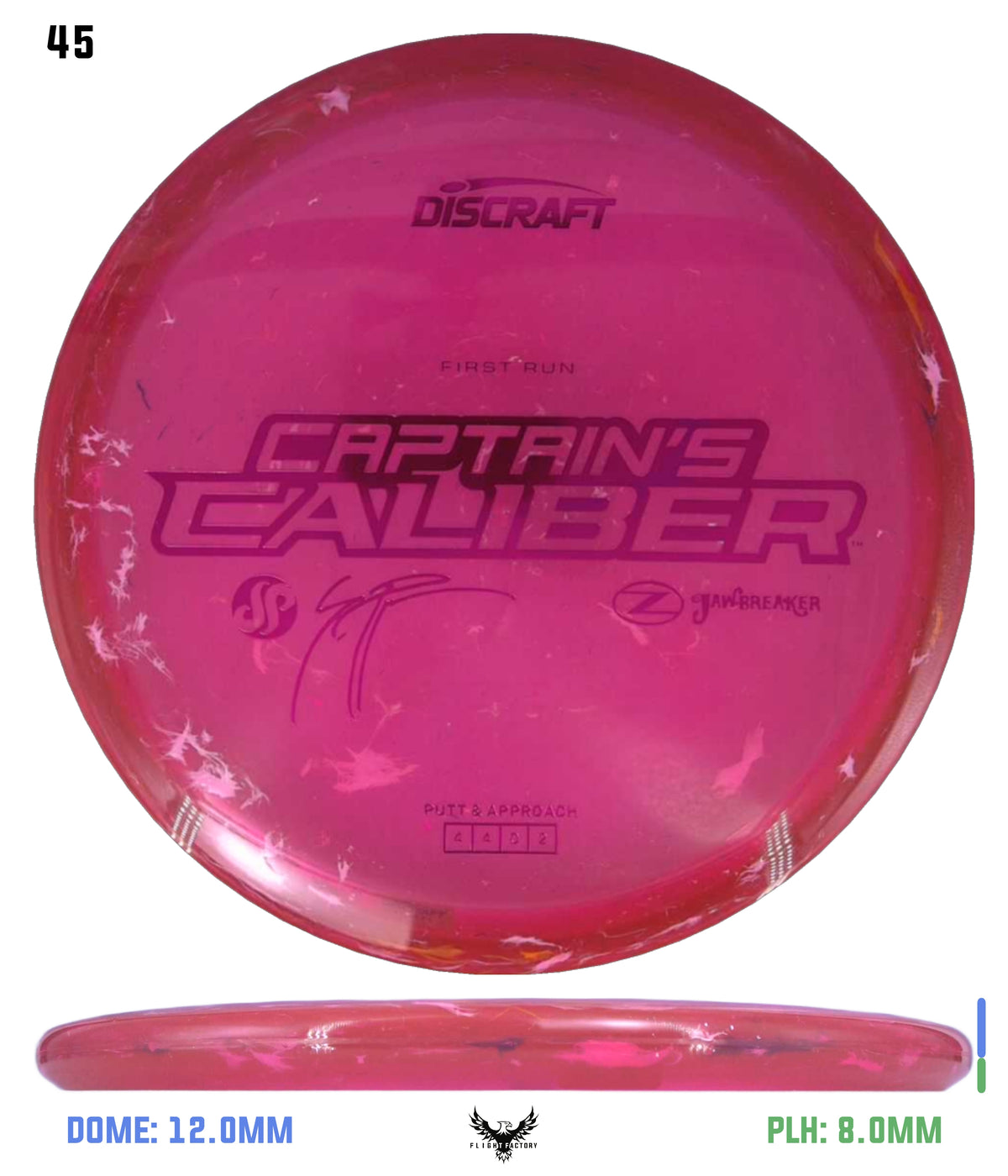 Discraft Seppo Paju First Run Z Jawbreaker Captain’s Caliber