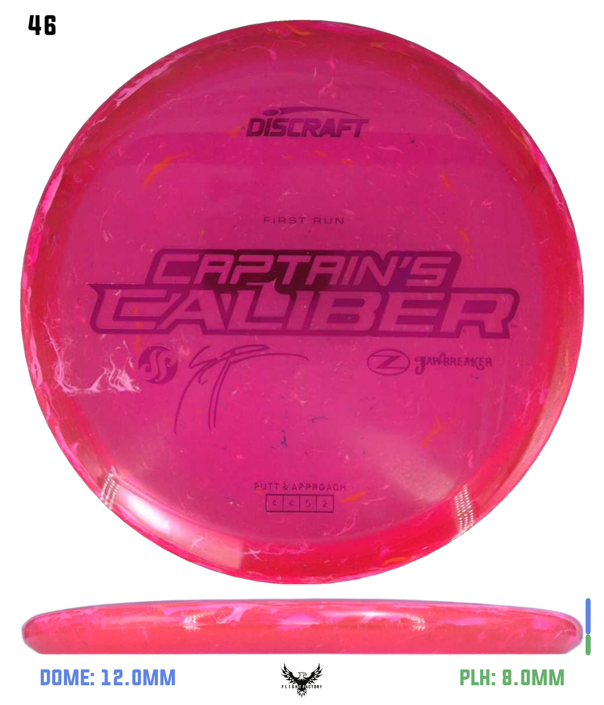 Discraft Seppo Paju First Run Z Jawbreaker Captain’s Caliber