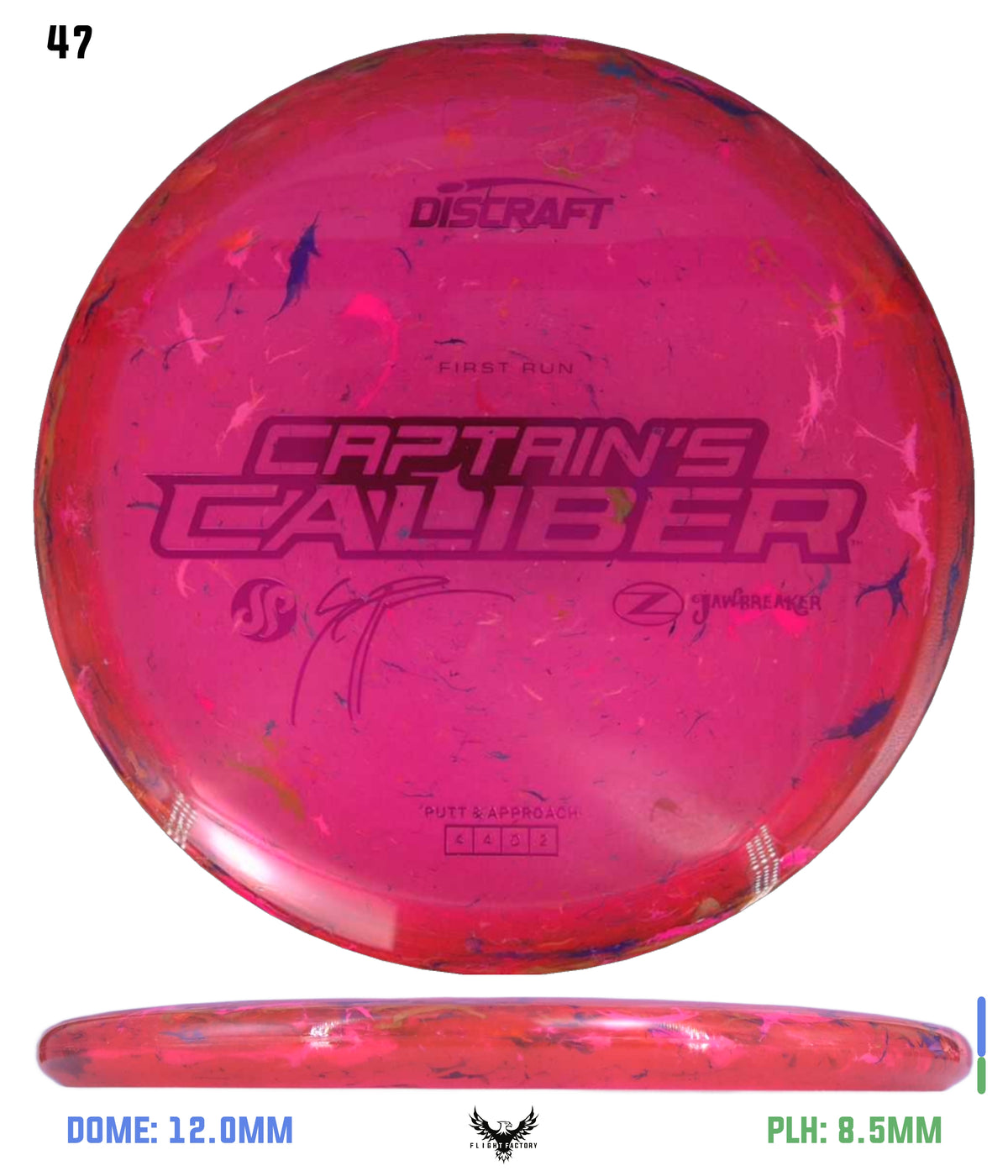 Discraft Seppo Paju First Run Z Jawbreaker Captain’s Caliber