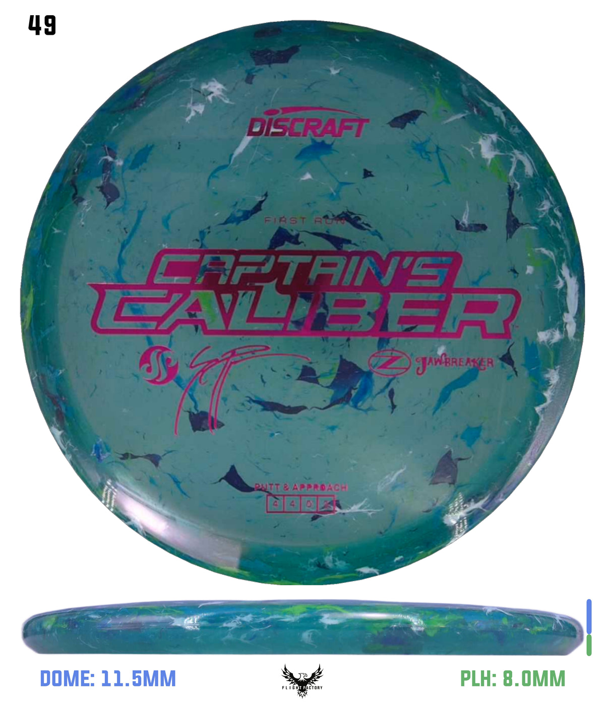 Discraft Seppo Paju First Run Z Jawbreaker Captain’s Caliber