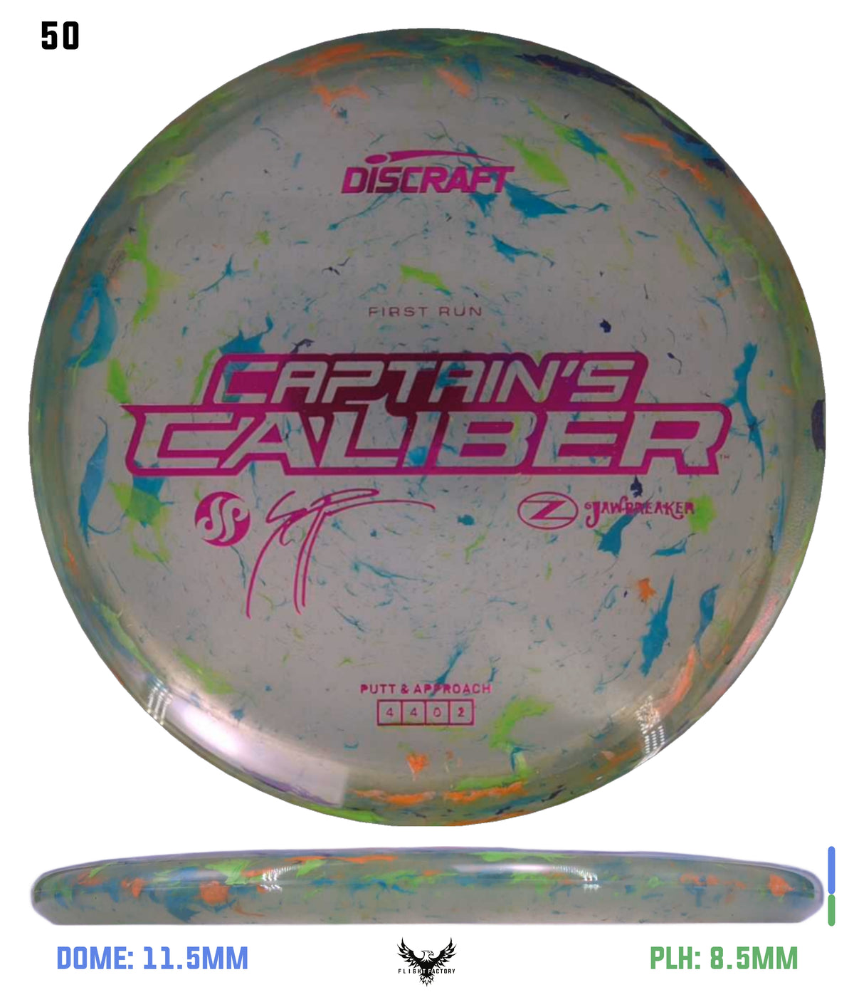 Discraft Seppo Paju First Run Z Jawbreaker Captain’s Caliber