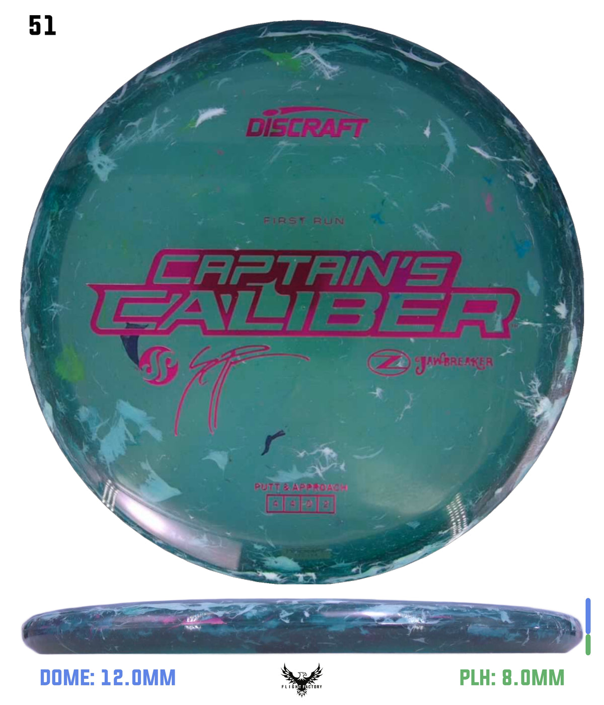 Discraft Seppo Paju First Run Z Jawbreaker Captain’s Caliber