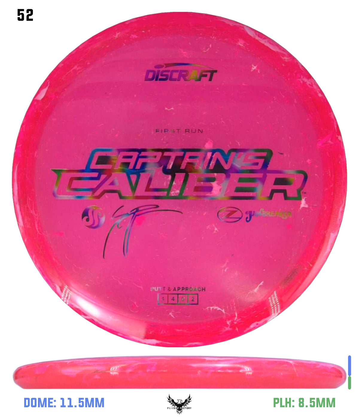 Discraft Seppo Paju First Run Z Jawbreaker Captain’s Caliber