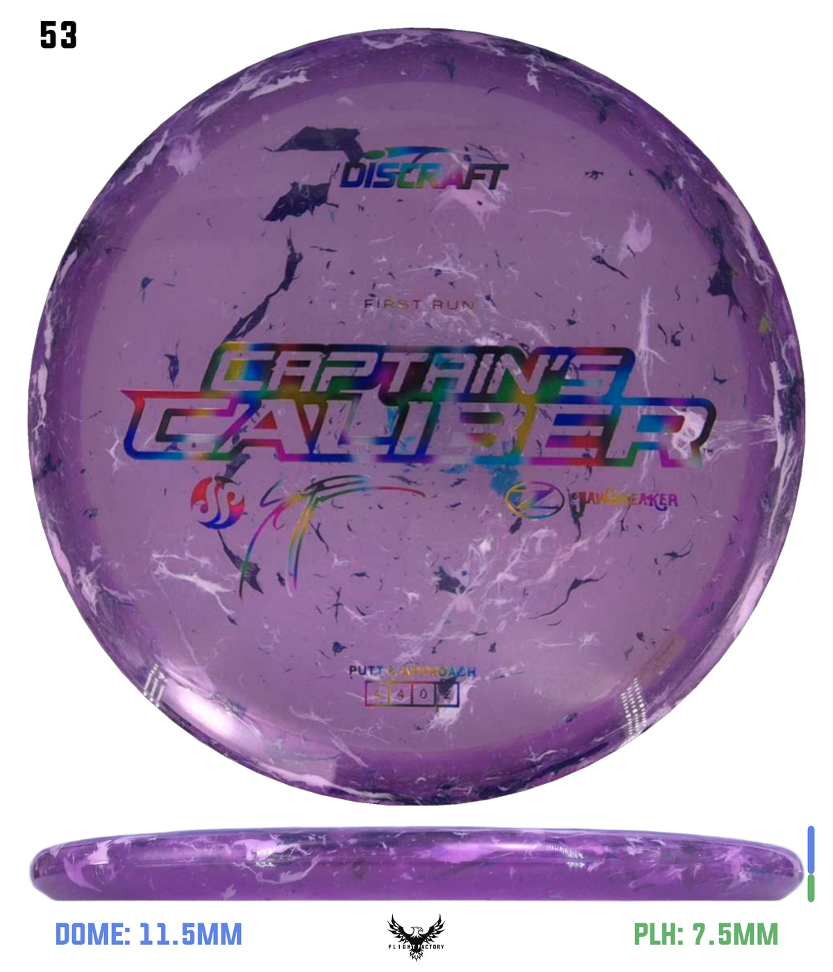 Discraft Seppo Paju First Run Z Jawbreaker Captain’s Caliber