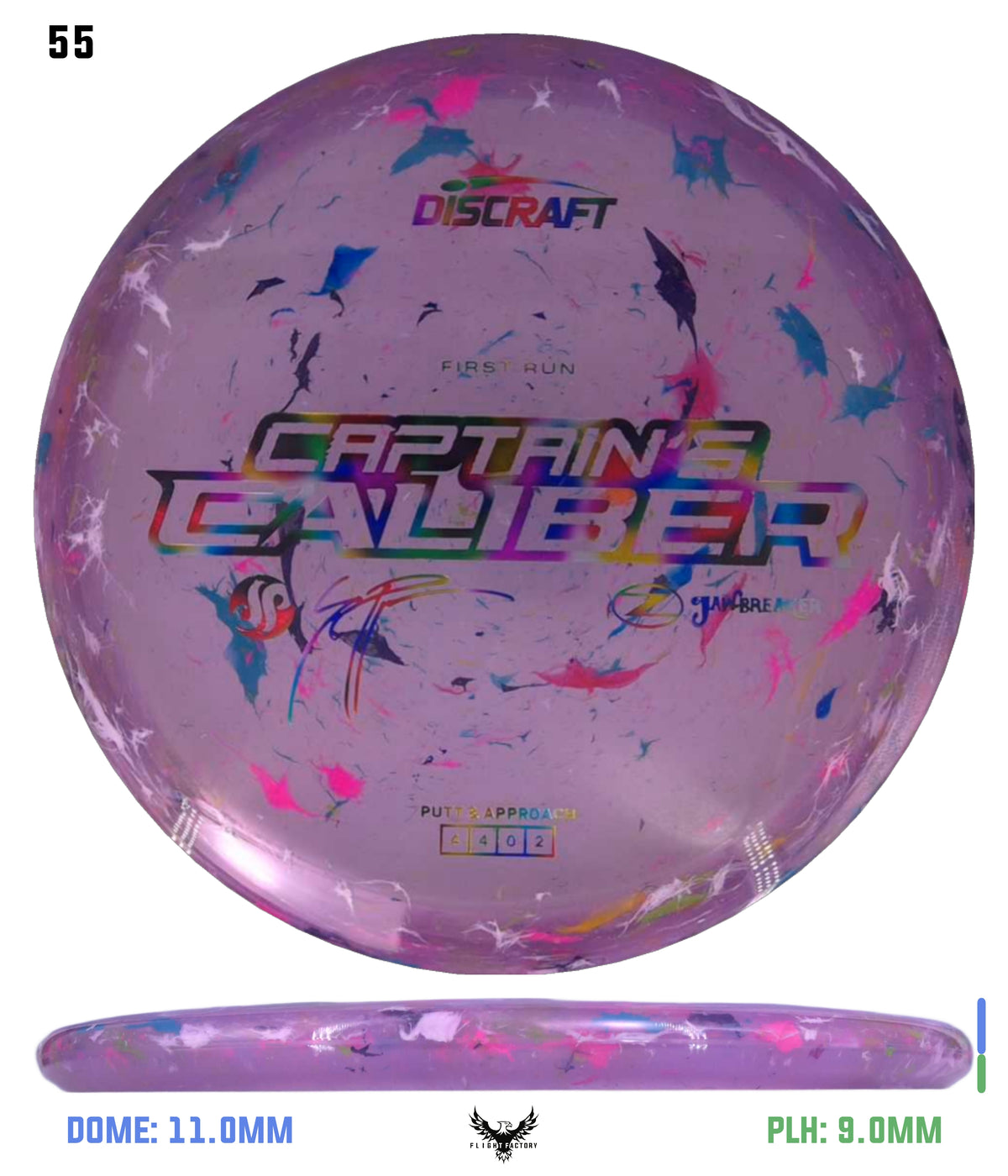 Discraft Seppo Paju First Run Z Jawbreaker Captain’s Caliber