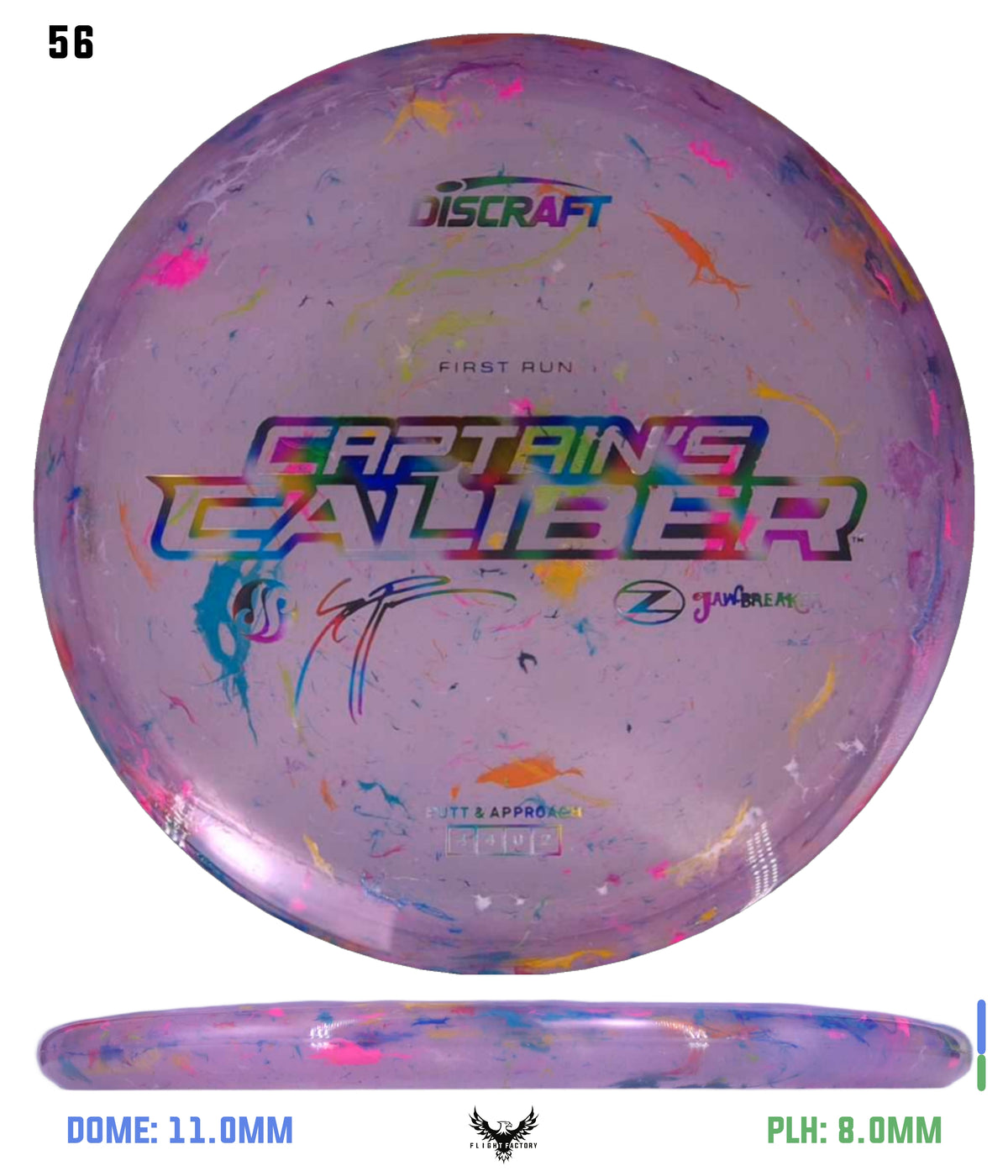 Discraft Seppo Paju First Run Z Jawbreaker Captain’s Caliber