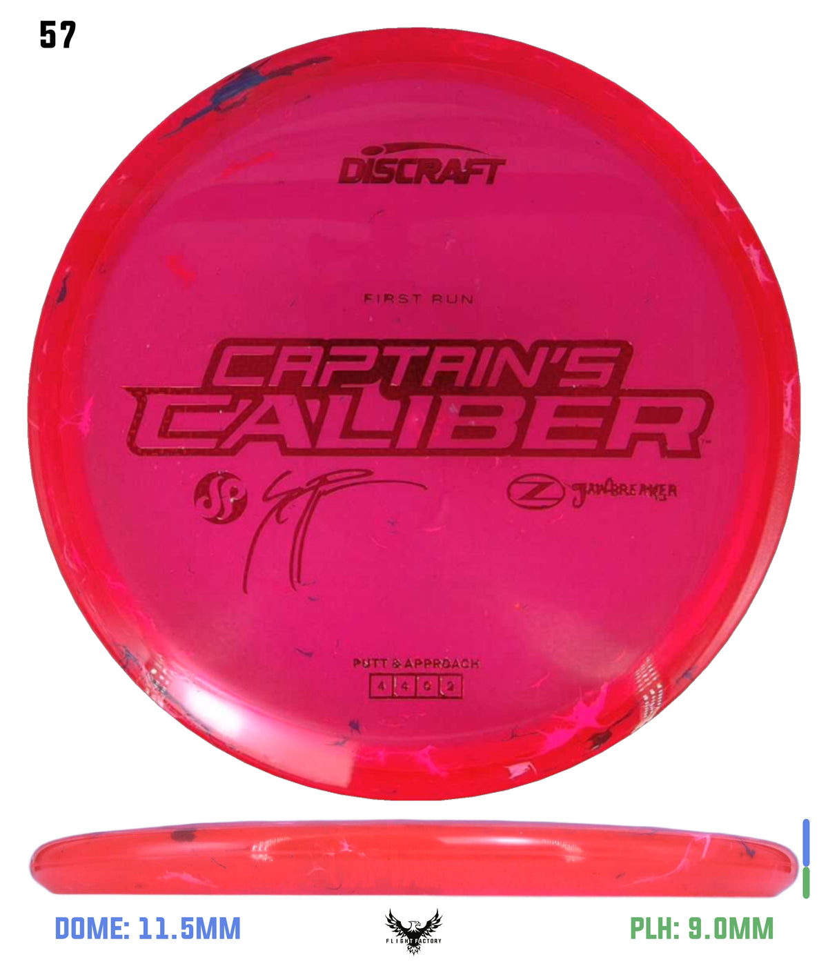Discraft Seppo Paju First Run Z Jawbreaker Captain’s Caliber
