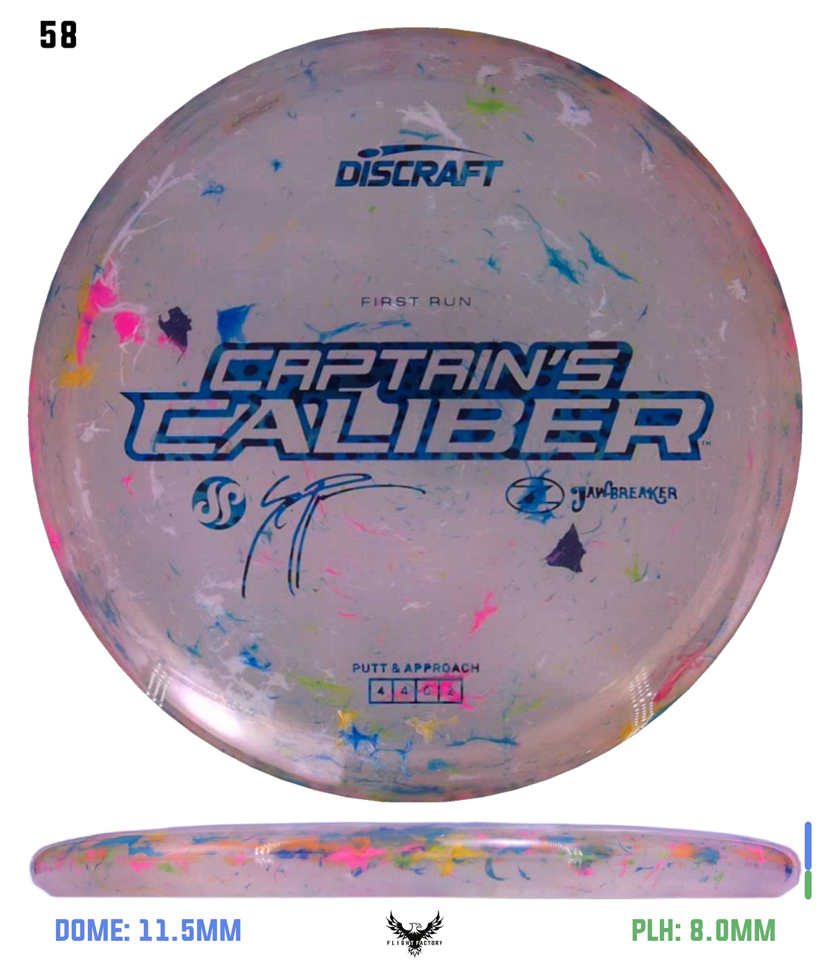 Discraft Seppo Paju First Run Z Jawbreaker Captain’s Caliber