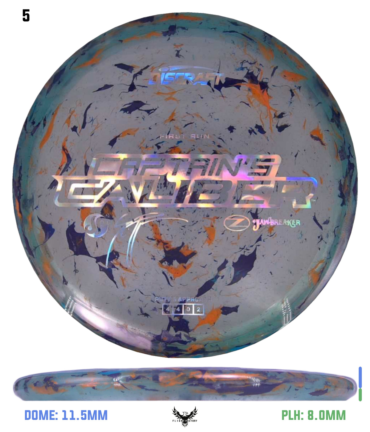 Discraft Seppo Paju First Run Z Jawbreaker Captain’s Caliber
