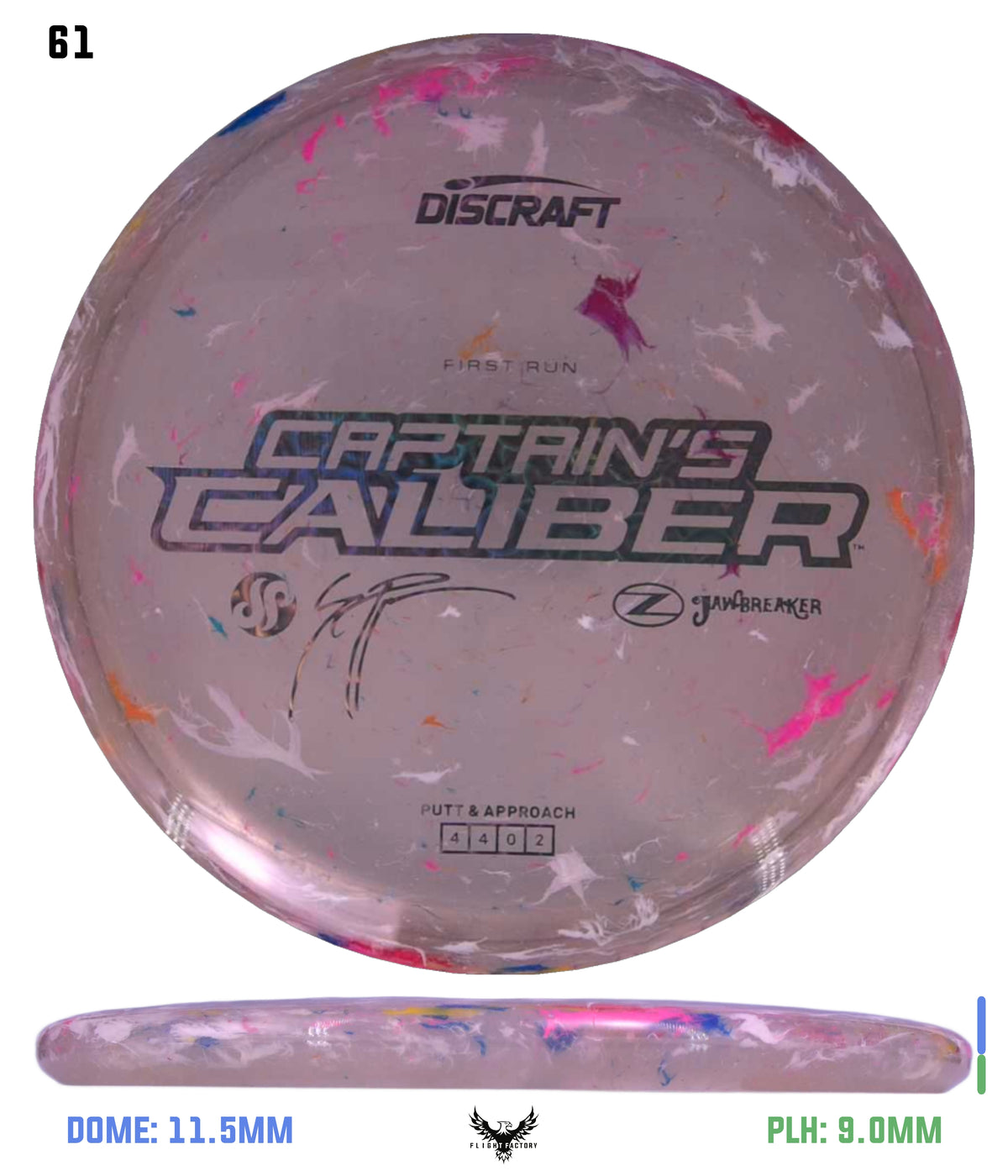 Discraft Seppo Paju First Run Z Jawbreaker Captain’s Caliber
