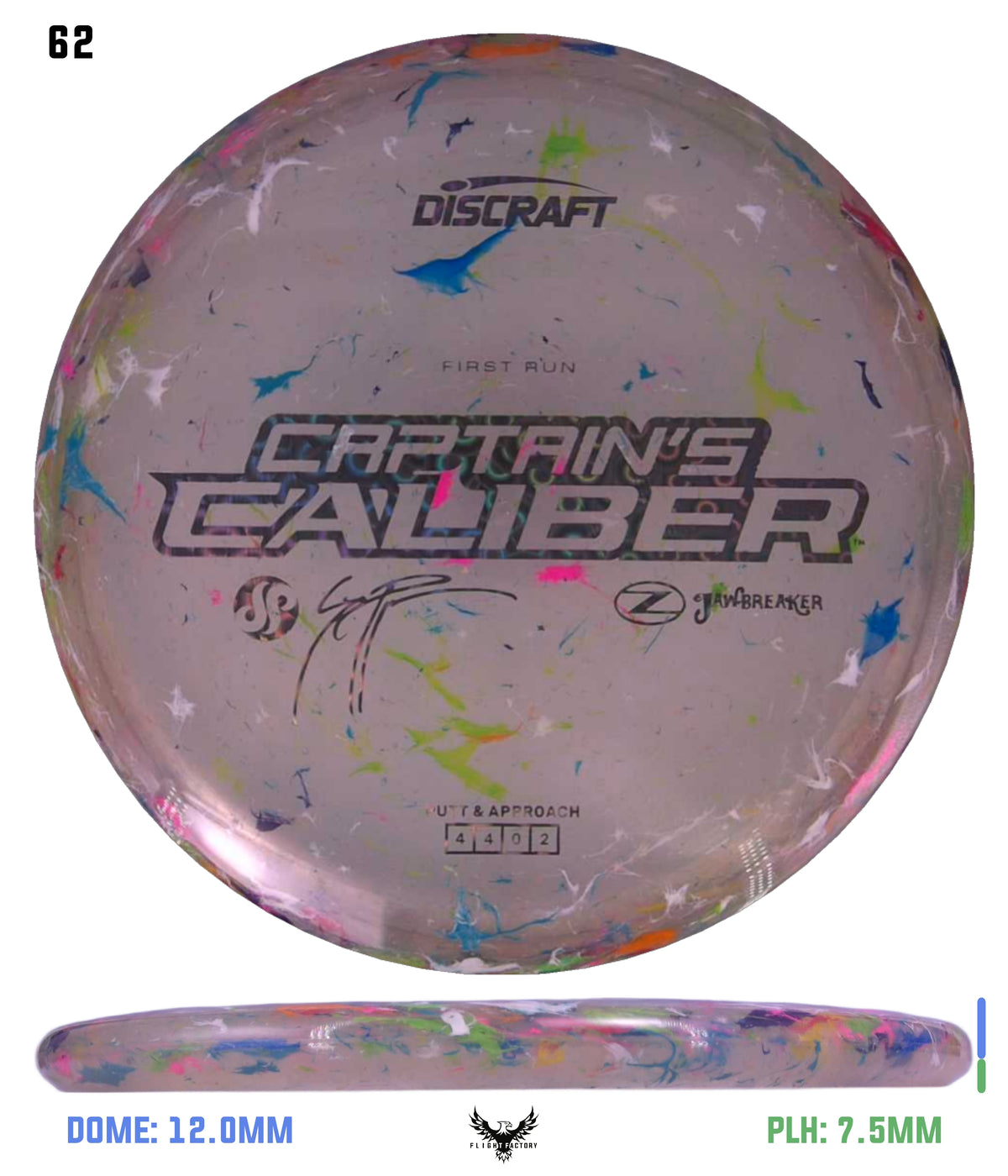 Discraft Seppo Paju First Run Z Jawbreaker Captain’s Caliber