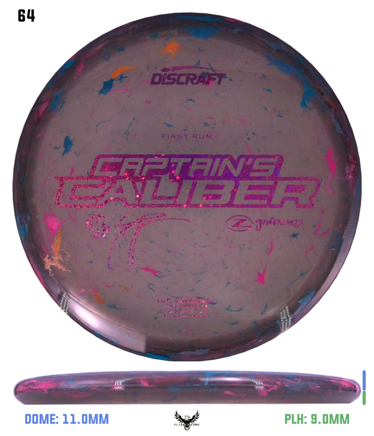 Discraft Seppo Paju First Run Z Jawbreaker Captain’s Caliber