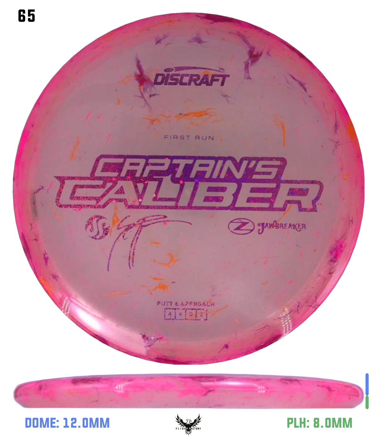 Discraft Seppo Paju First Run Z Jawbreaker Captain’s Caliber