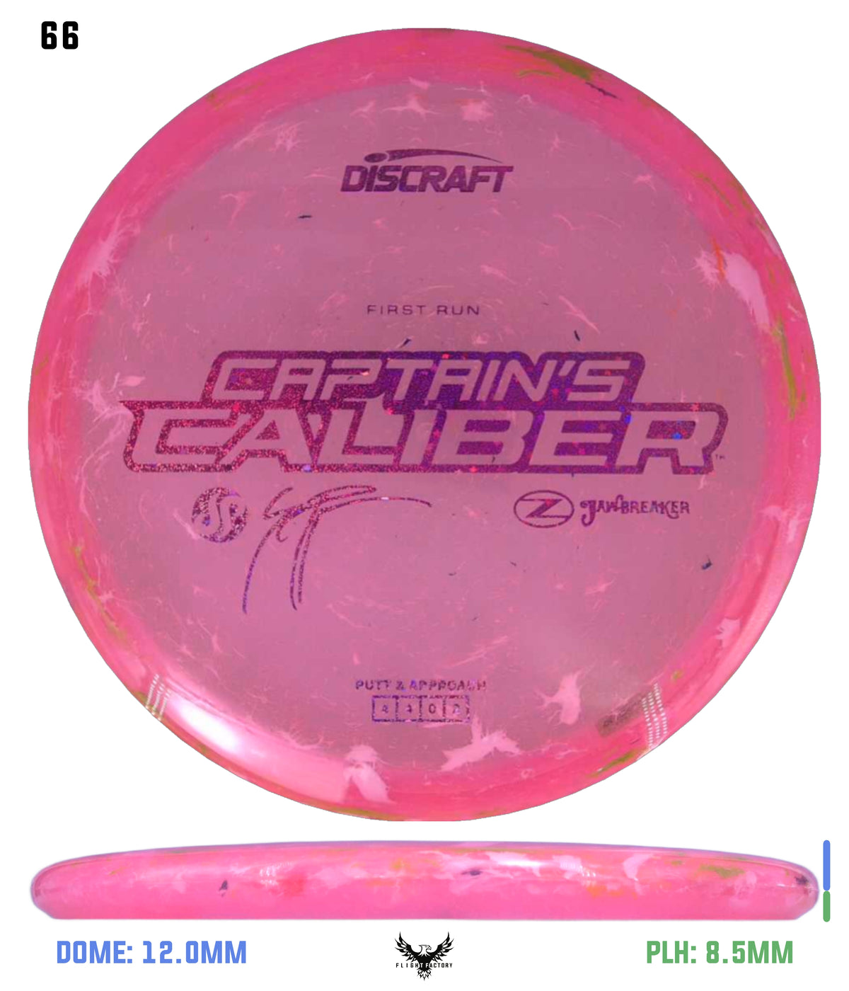 Discraft Seppo Paju First Run Z Jawbreaker Captain’s Caliber