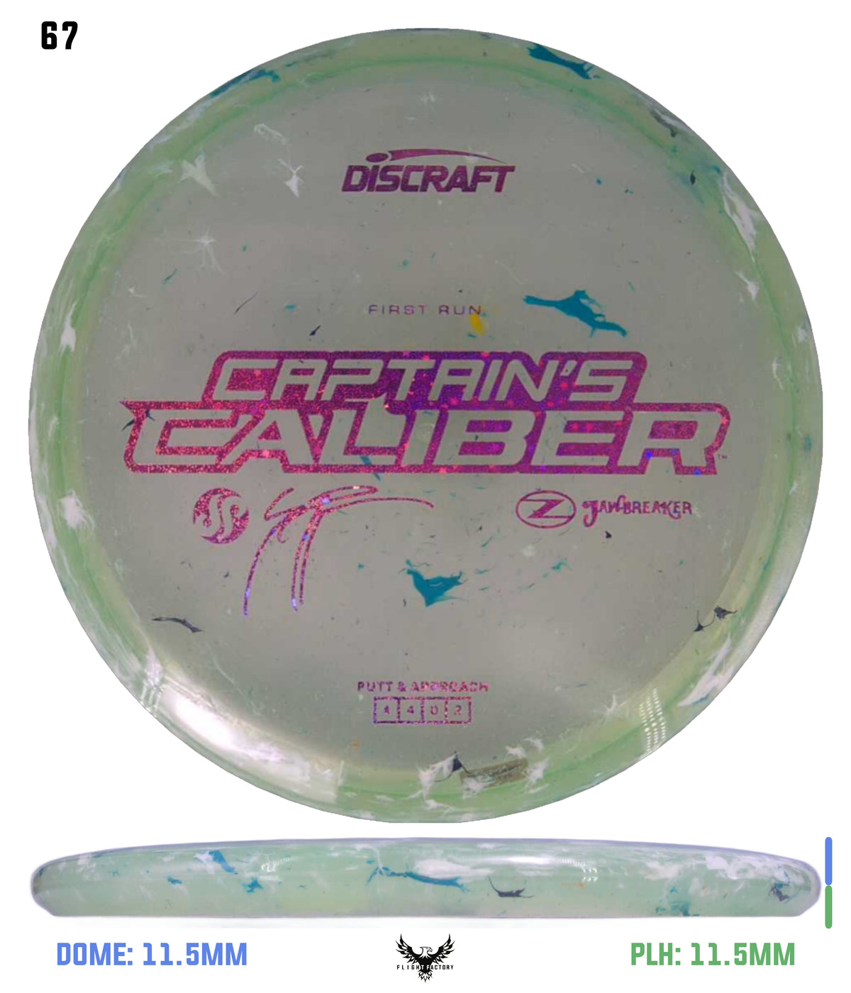 Discraft Seppo Paju First Run Z Jawbreaker Captain’s Caliber