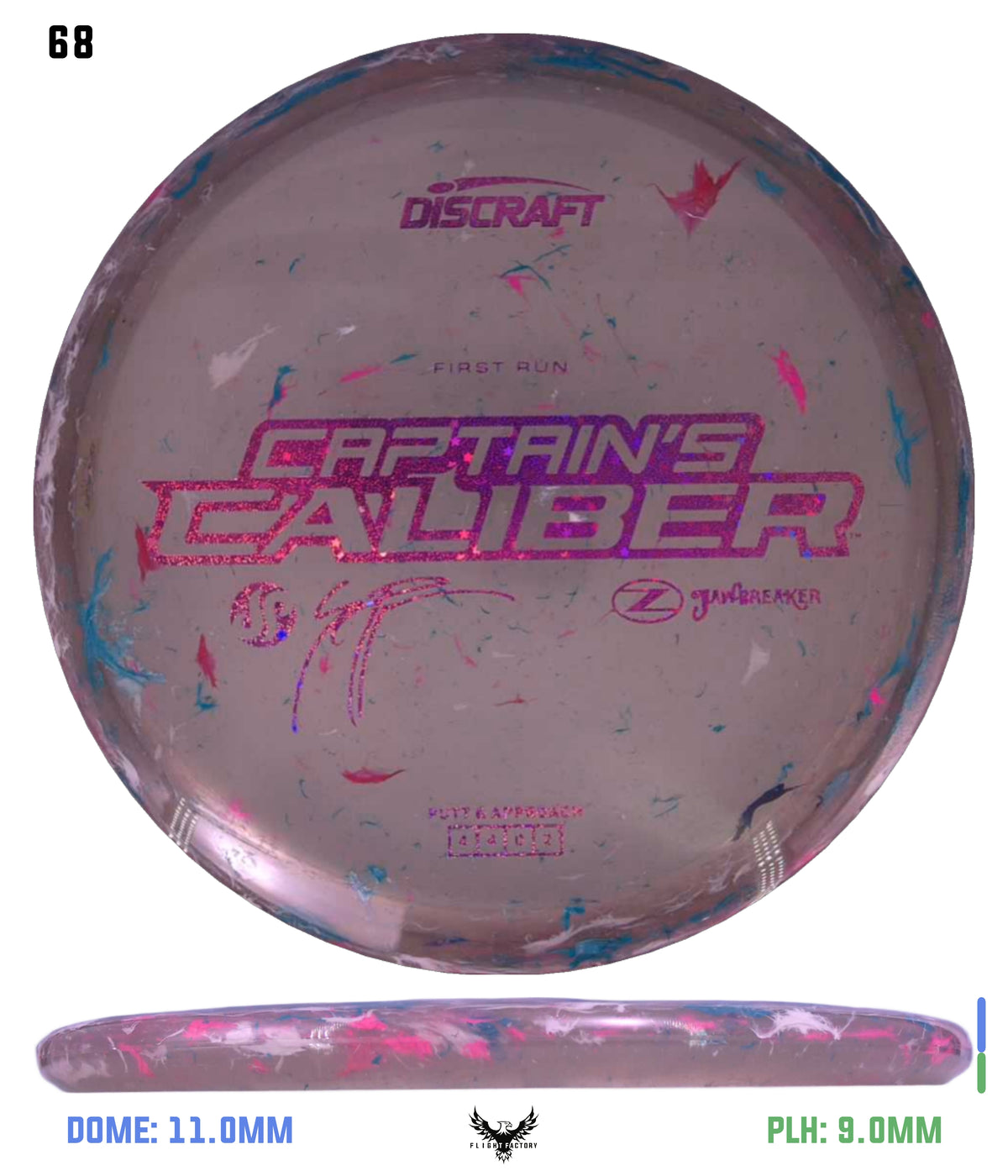 Discraft Seppo Paju First Run Z Jawbreaker Captain’s Caliber