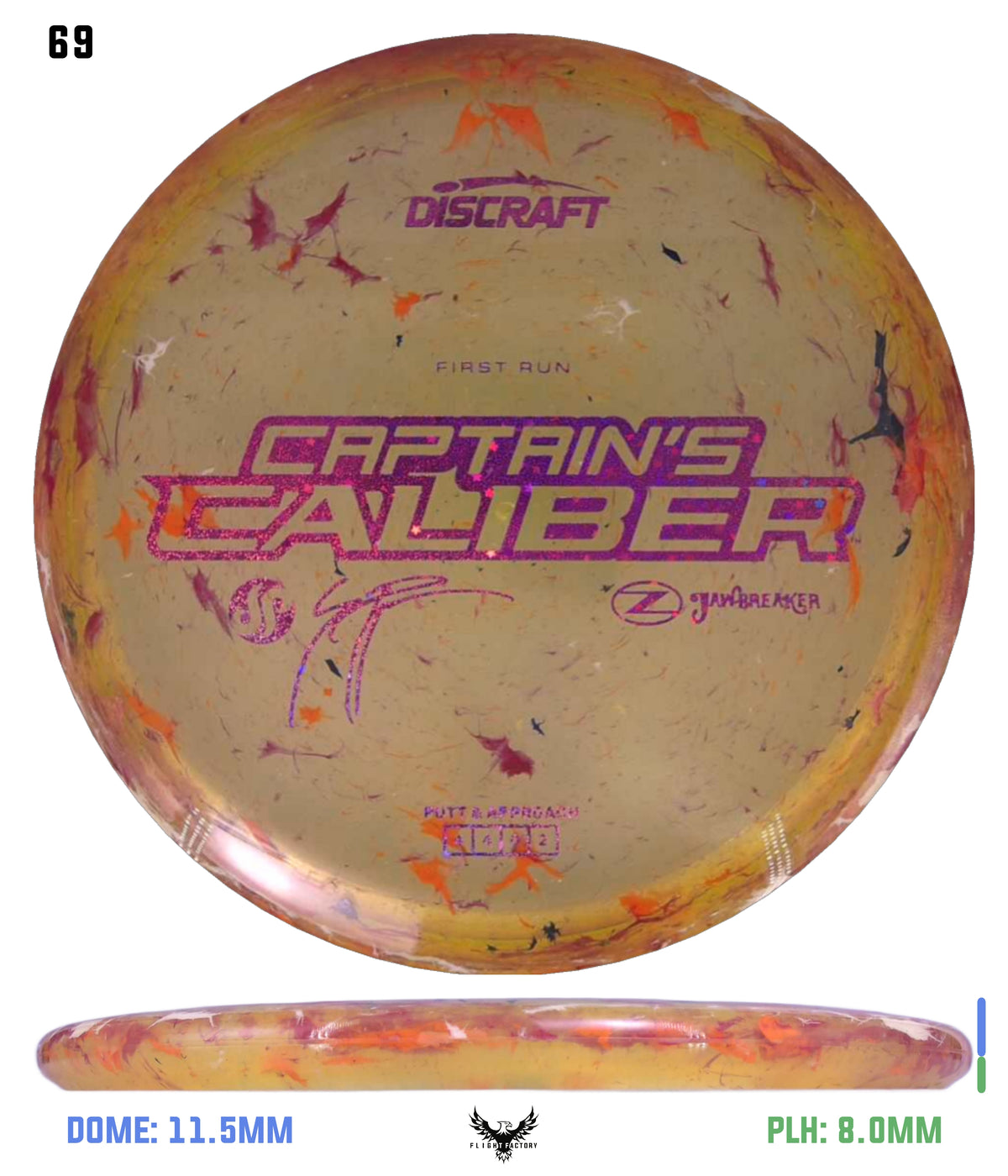 Discraft Seppo Paju First Run Z Jawbreaker Captain’s Caliber