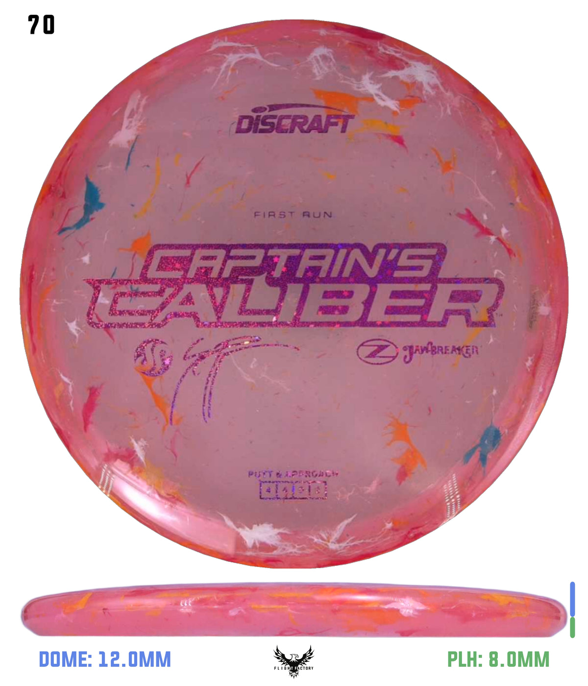 Discraft Seppo Paju First Run Z Jawbreaker Captain’s Caliber