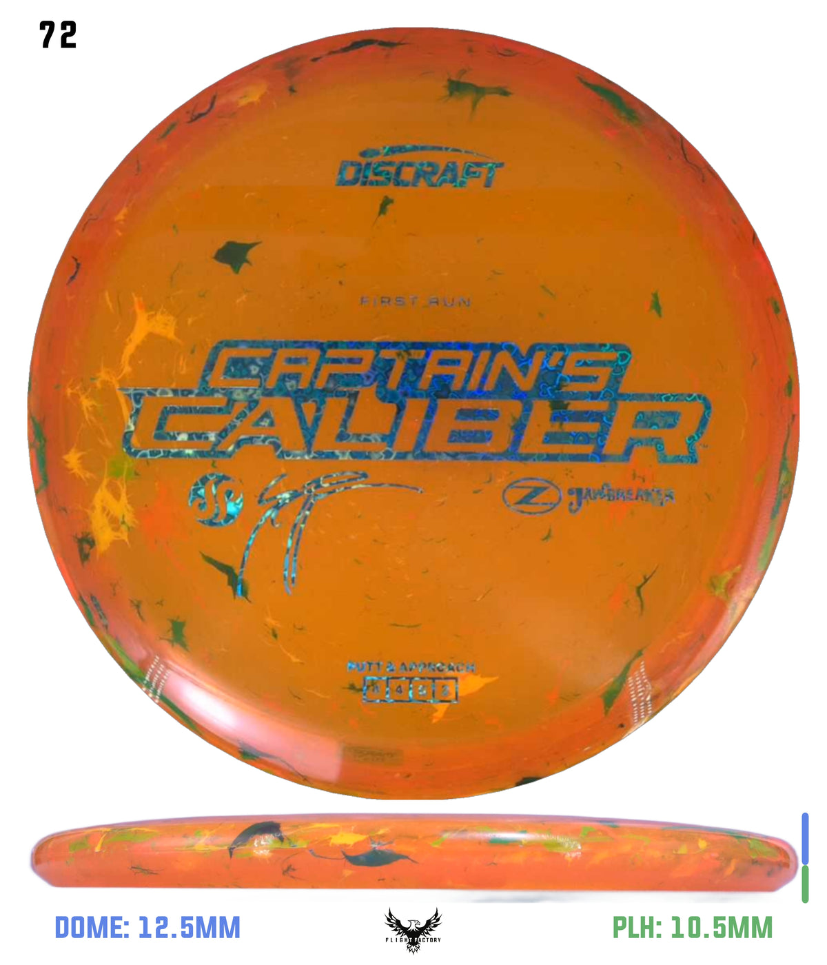 Discraft Seppo Paju First Run Z Jawbreaker Captain’s Caliber