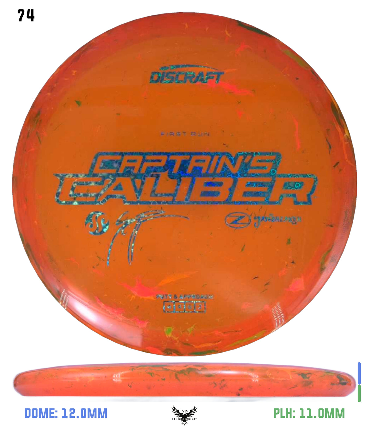 Discraft Seppo Paju First Run Z Jawbreaker Captain’s Caliber