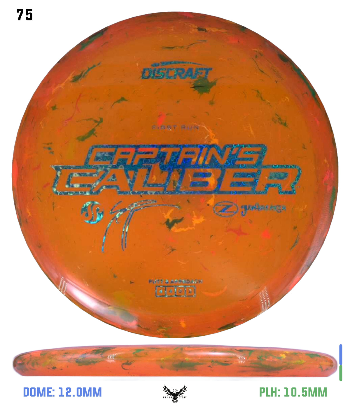 Discraft Seppo Paju First Run Z Jawbreaker Captain’s Caliber
