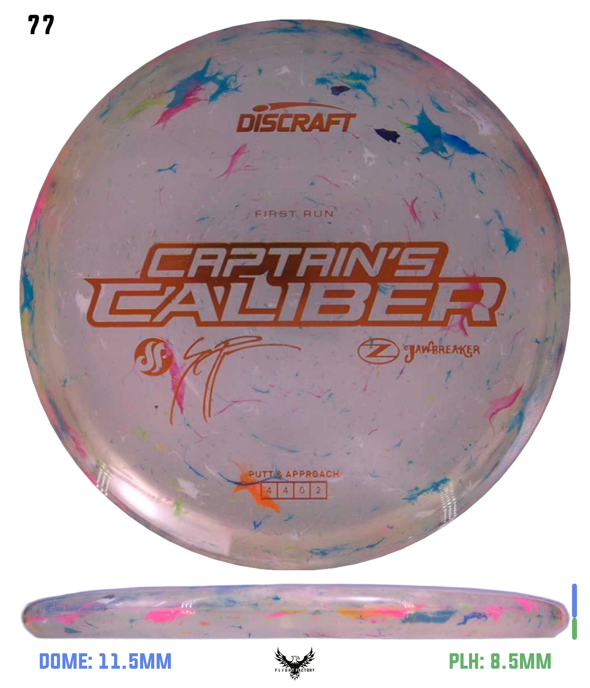 Discraft Seppo Paju First Run Z Jawbreaker Captain’s Caliber