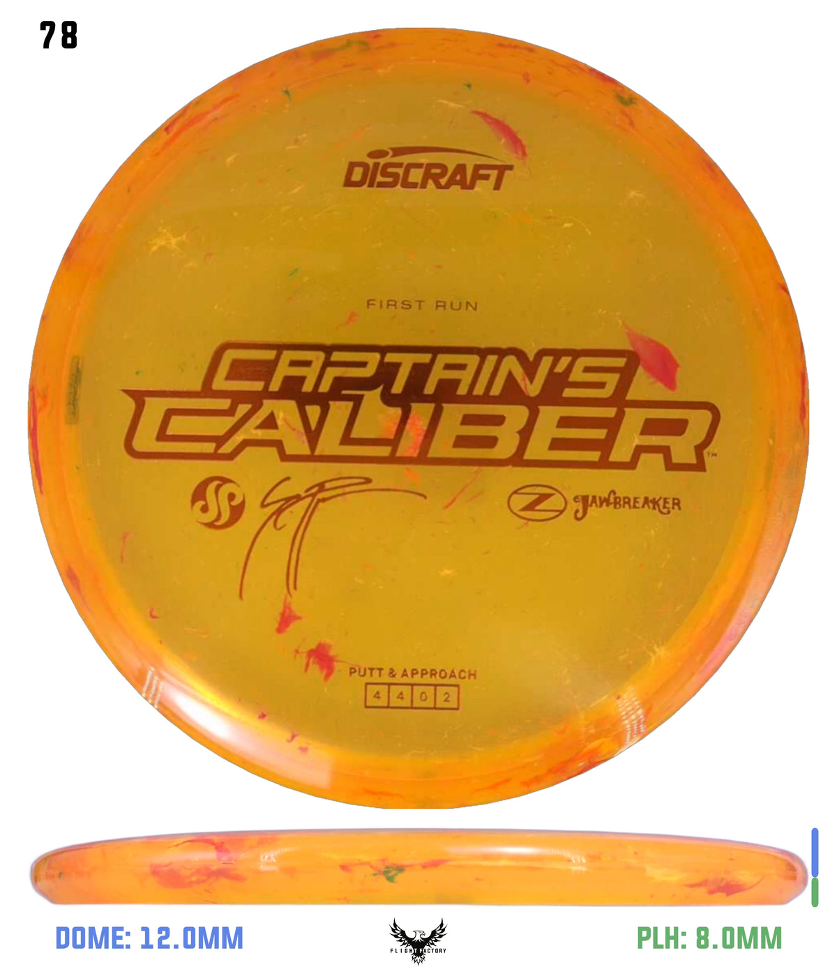 Discraft Seppo Paju First Run Z Jawbreaker Captain’s Caliber